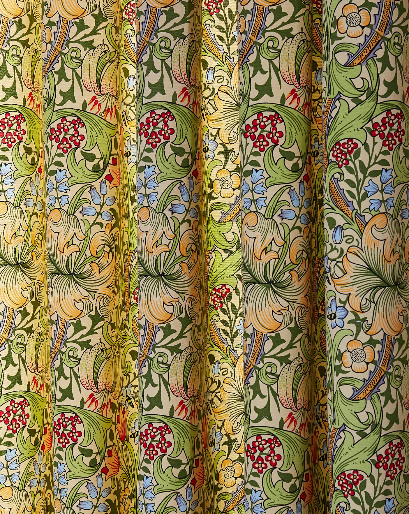William Morris Golden Lily Curtains | Crazy Clearance
