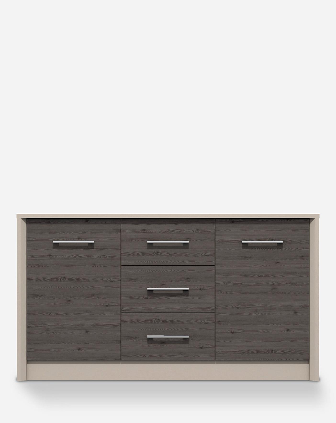 Ready assembled grey deals sideboard