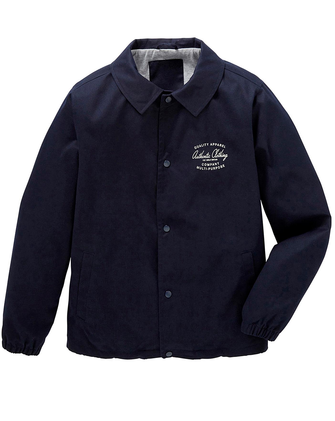 long coach jacket
