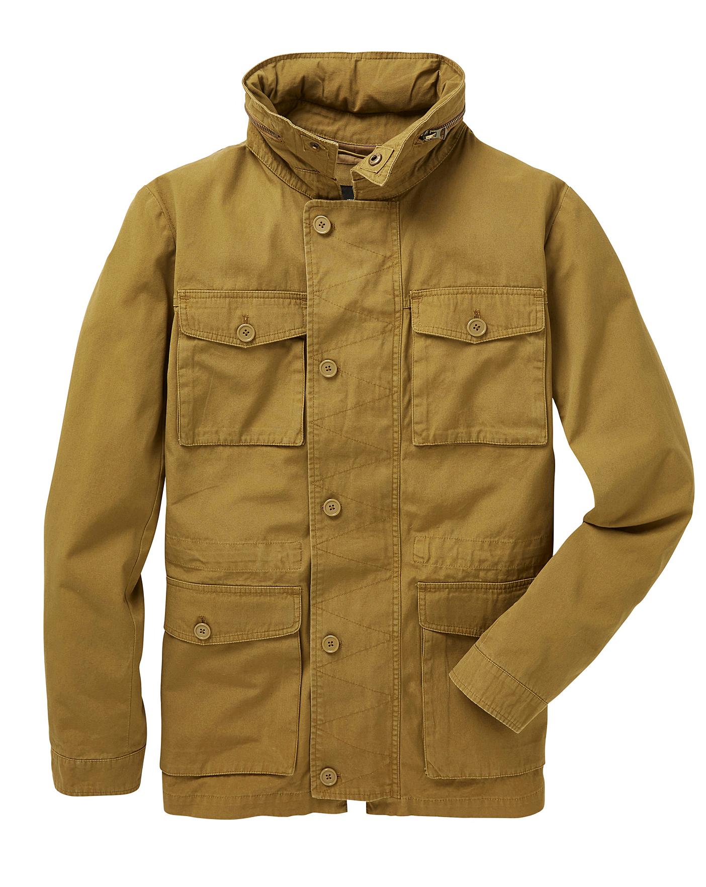Stan Ray USA 4 Pocket Jacket (OLIVE SATEEN) – Concepts
