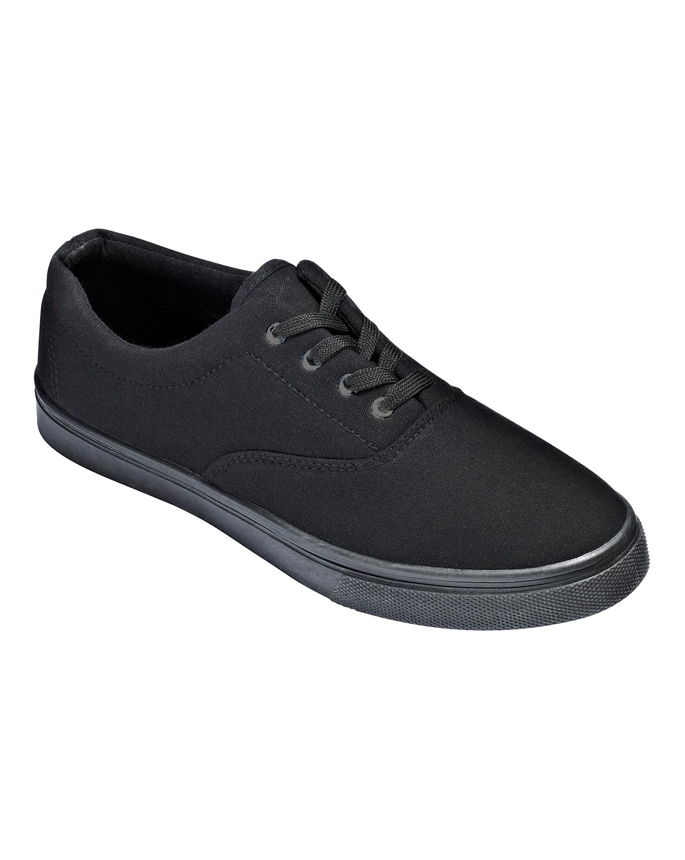 bench canvas pumps