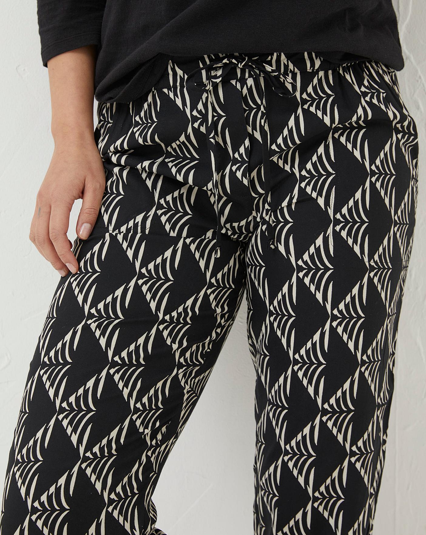 Fatafce Lyme Mono Geo Trousers | J D Williams