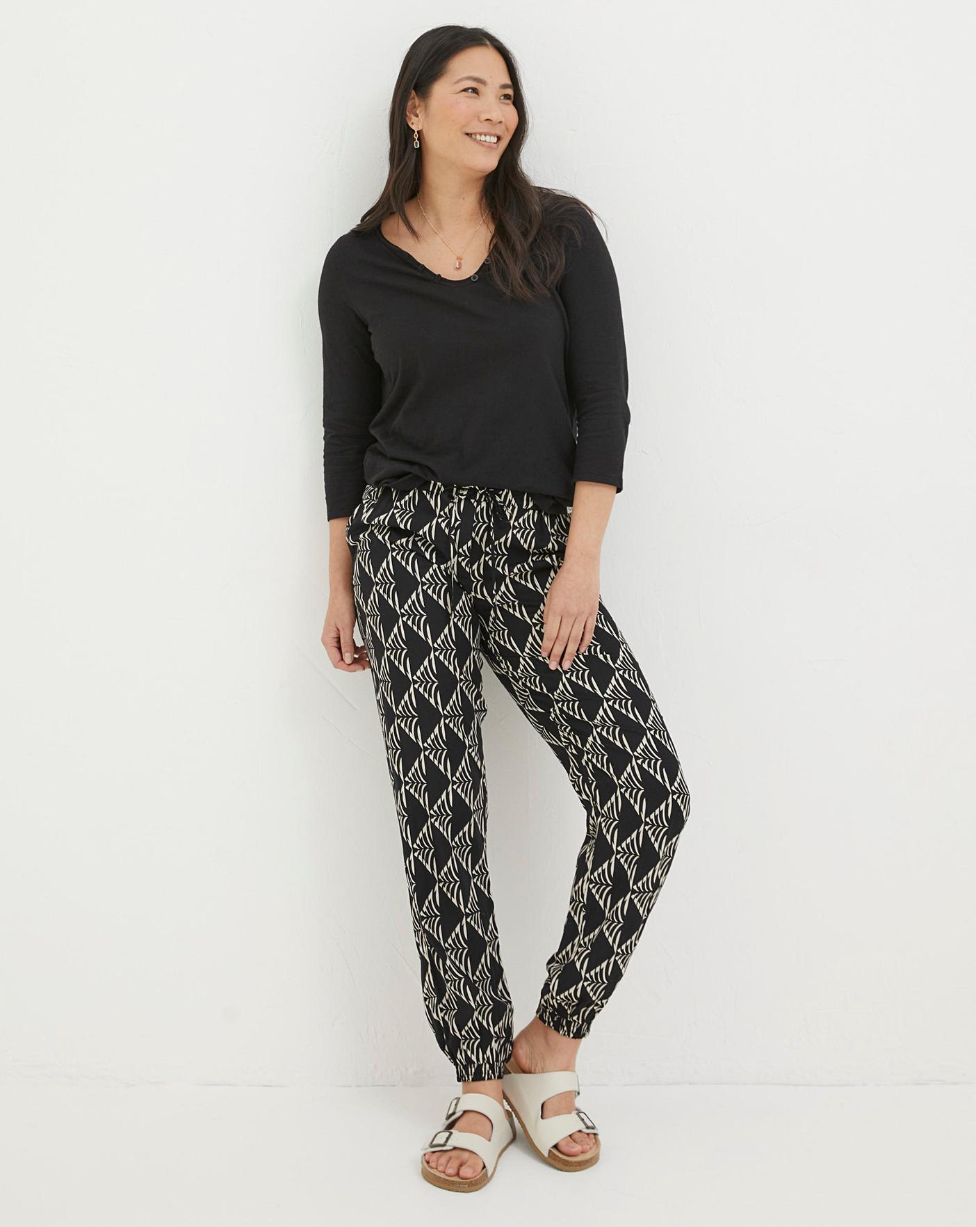 FatFace Lyme Mono Geo Trousers Ambrose Wilson