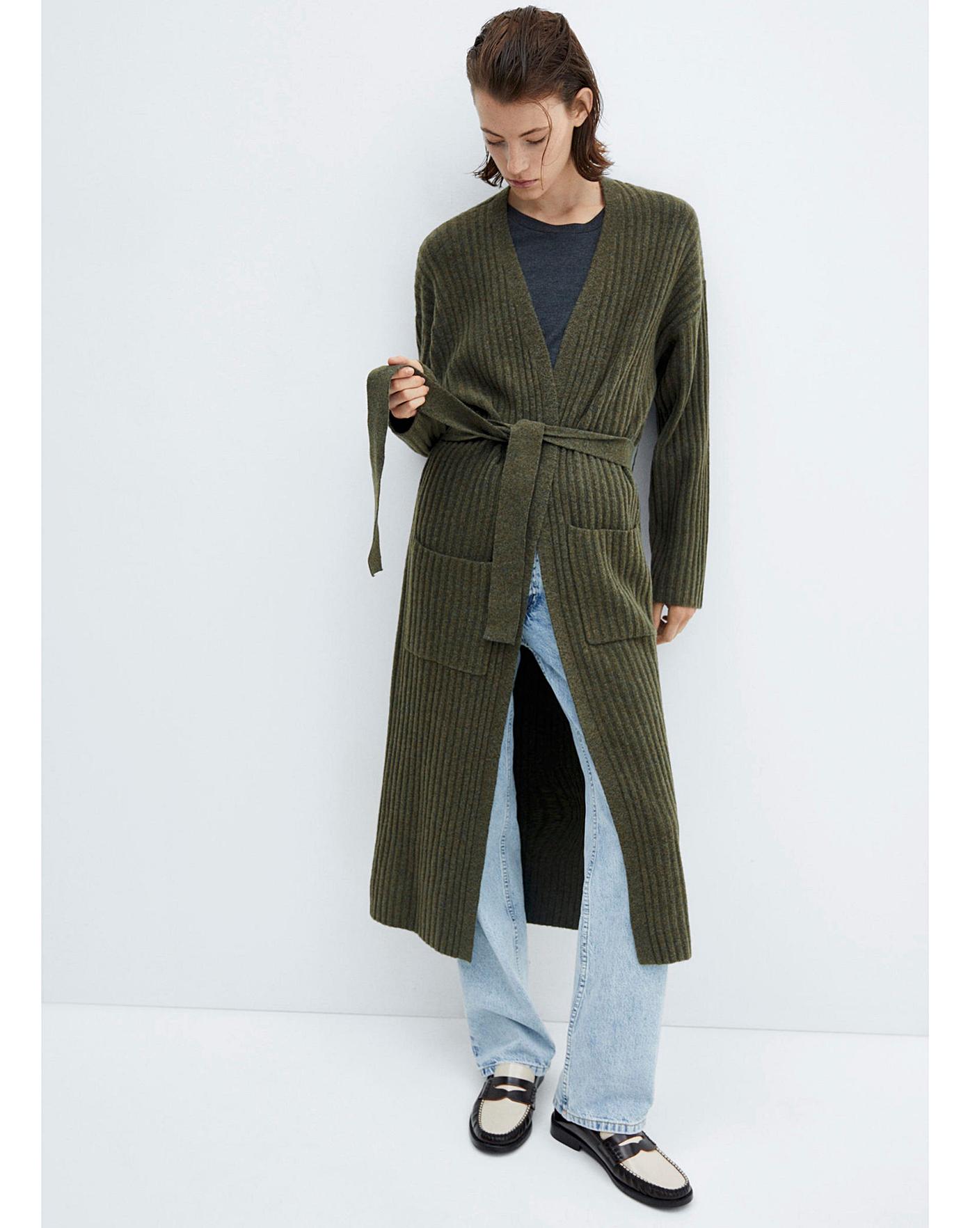 Mango long cardigan best sale