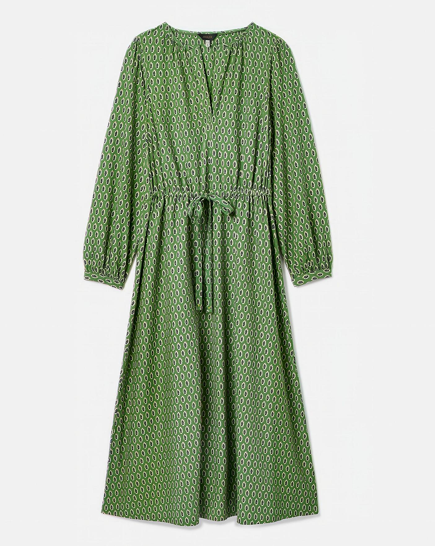 Joules Imogen Geoleaf Midi Dress Oxendales