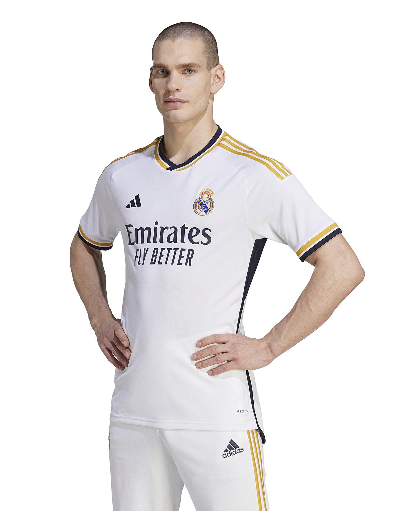 adidas Real Madrid 22/23 Home Jersey - White, Men's Soccer