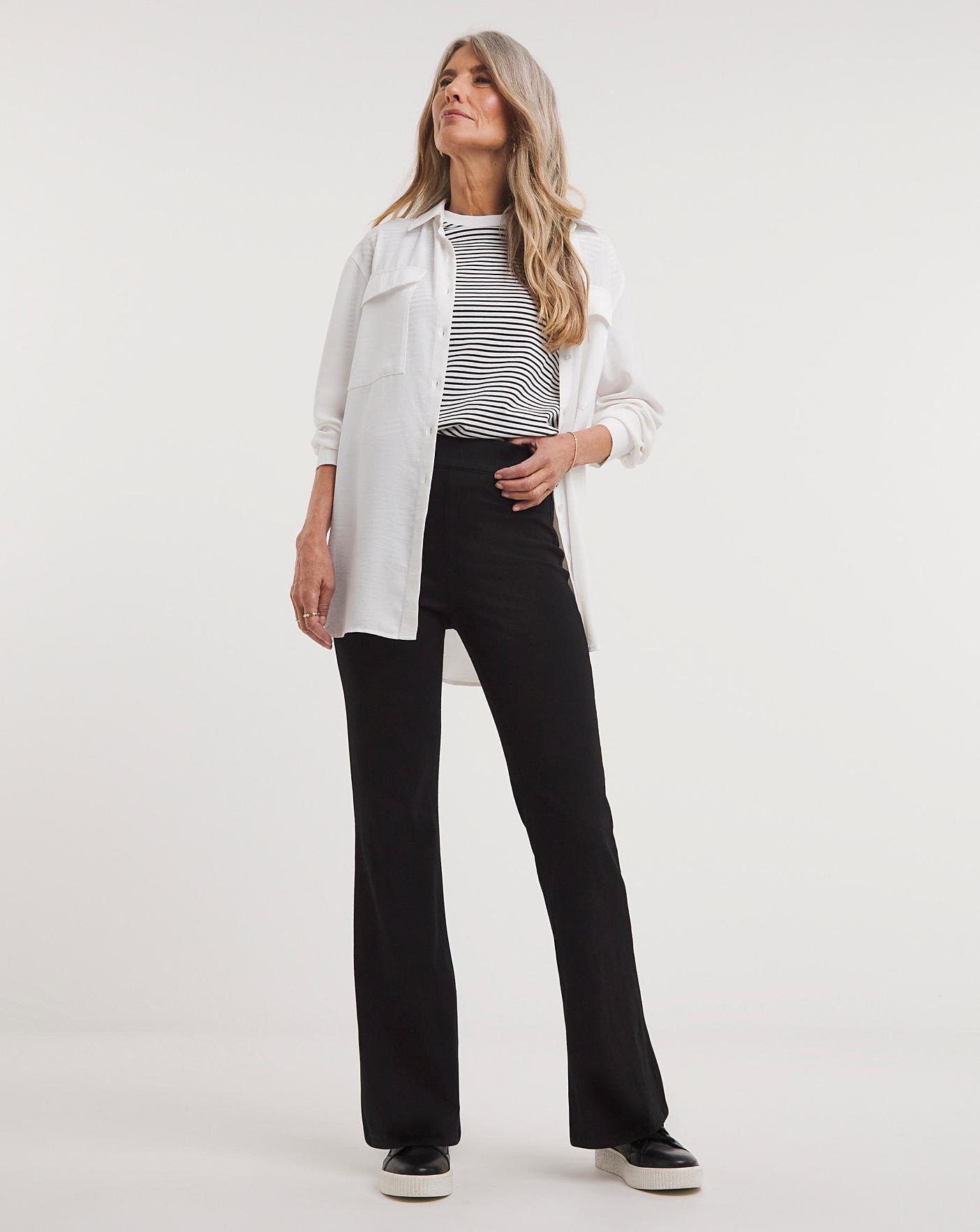 IMAN Global Chic Secret Smooth Pull-On Bootcut Pant - 20462221 | HSN
