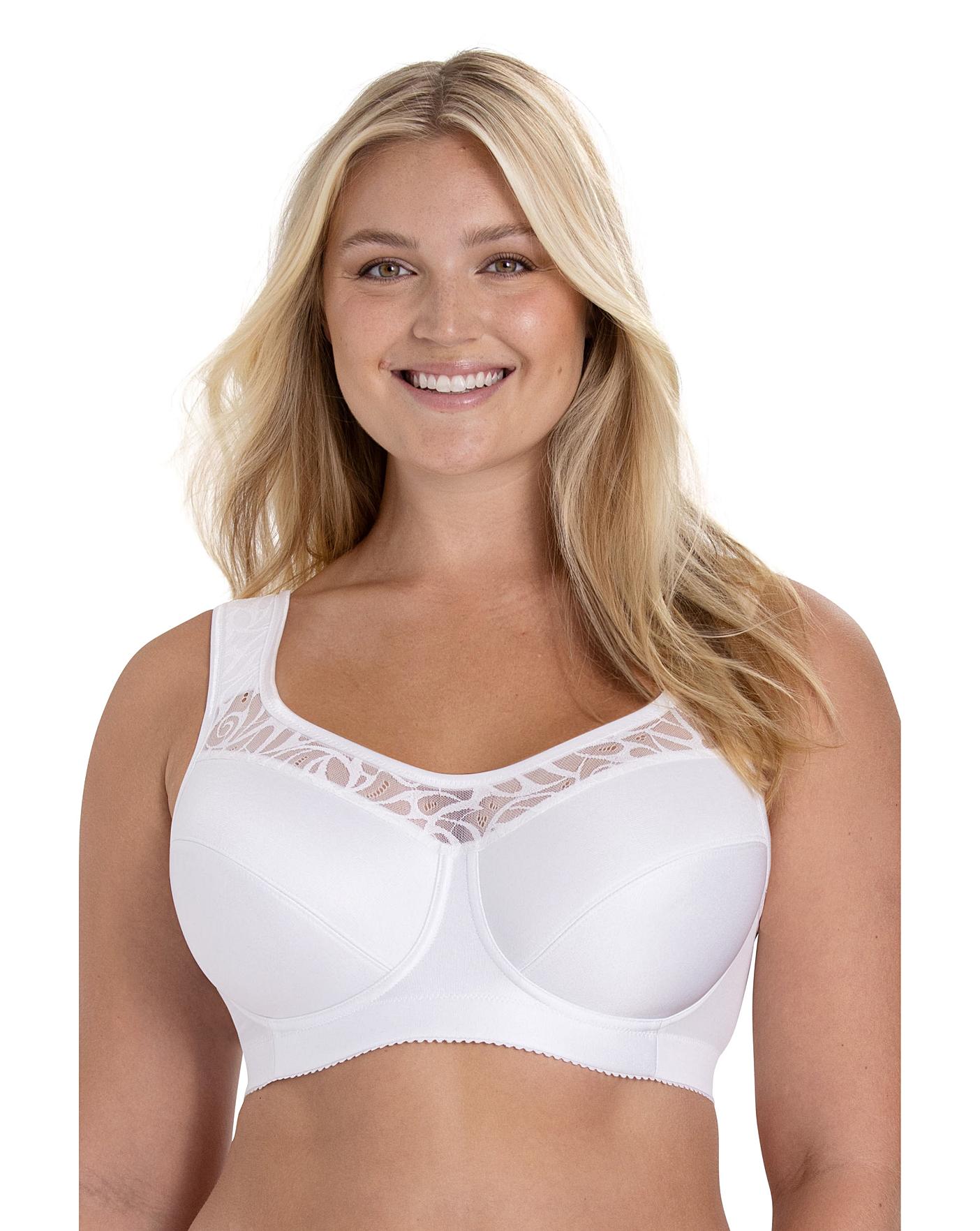Miss Mary of Sweden Cotton Ease Front Fastening Bra
