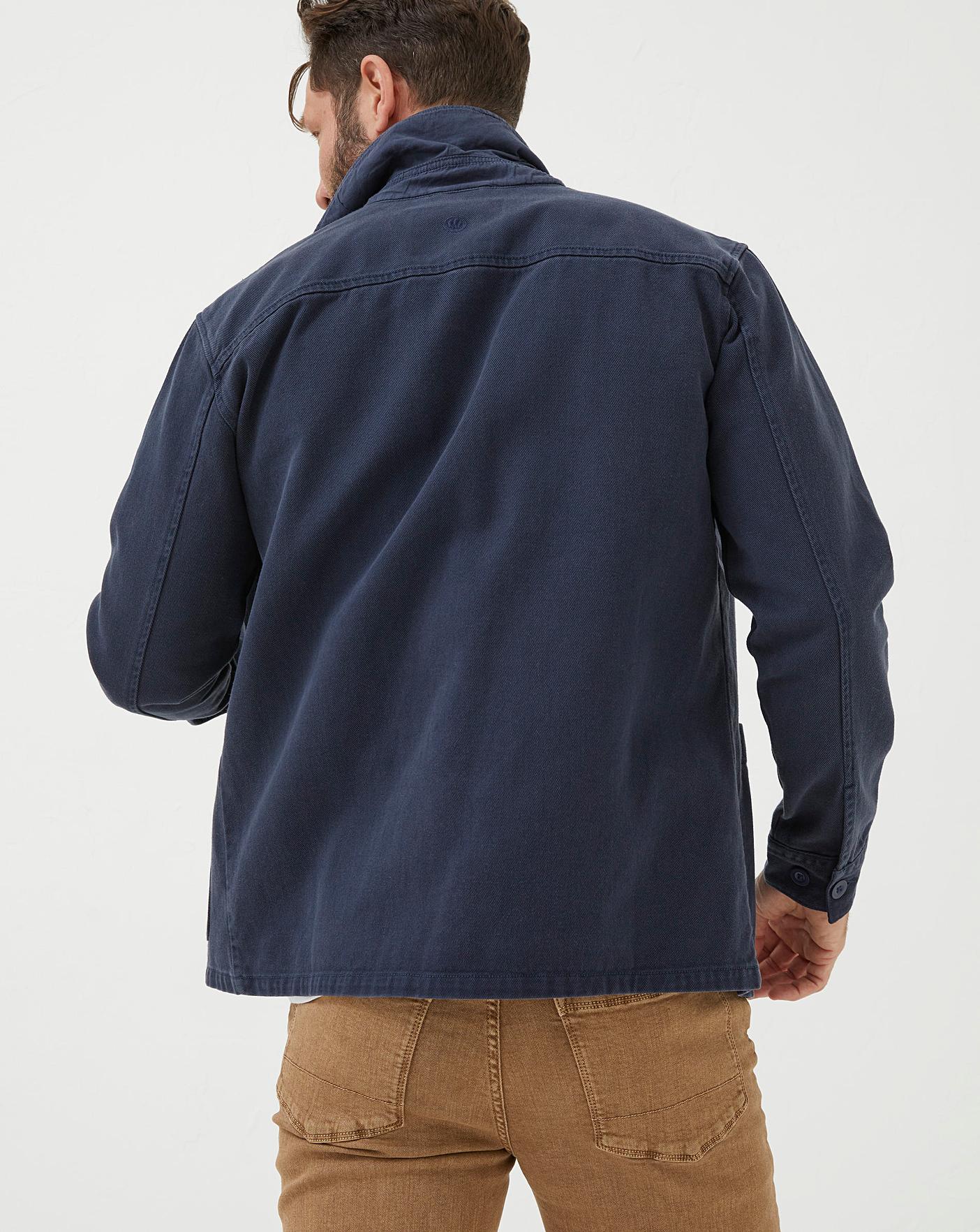 FatFace Navy Worker Jacket | J D Williams