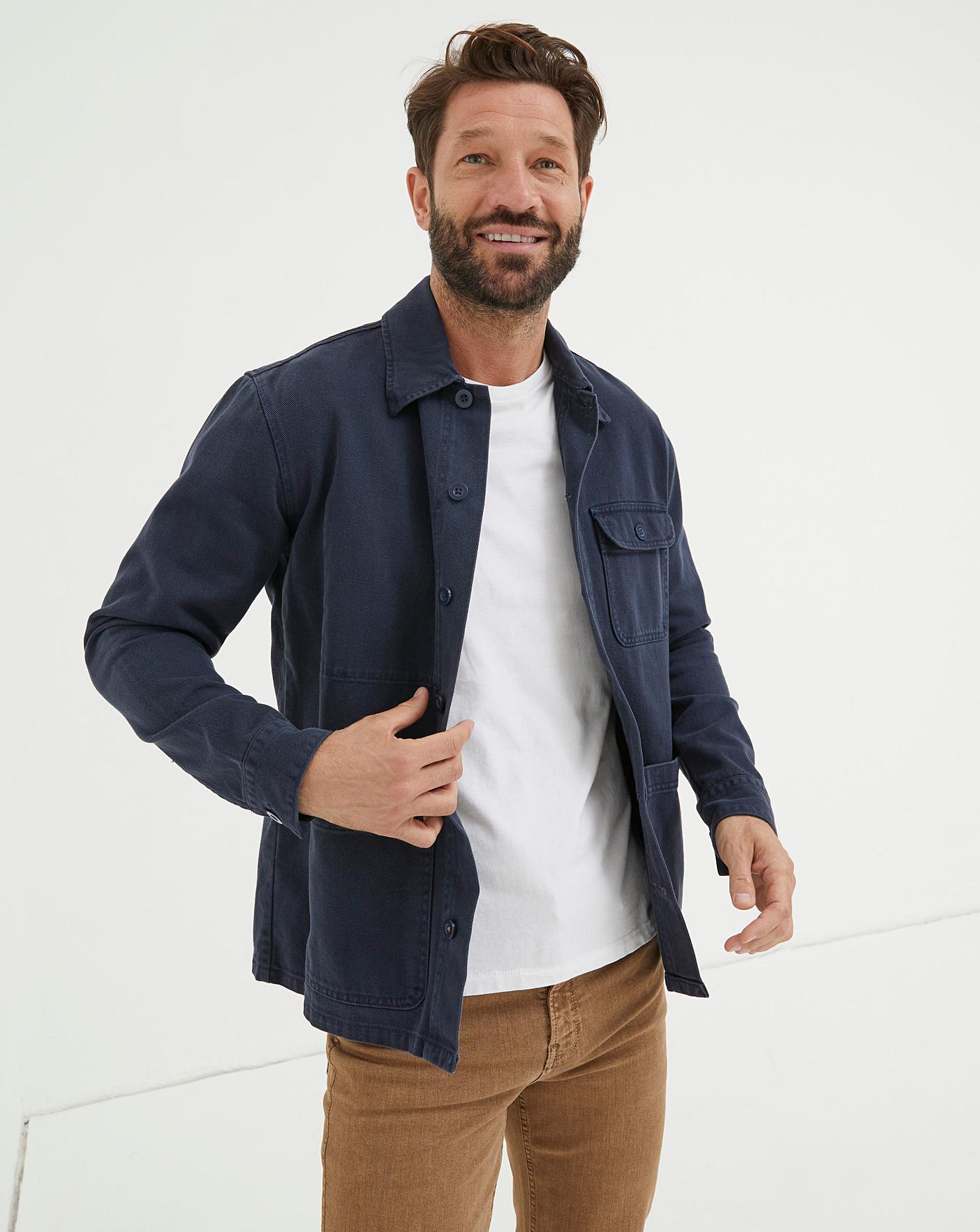 FatFace Navy Worker Jacket | J D Williams