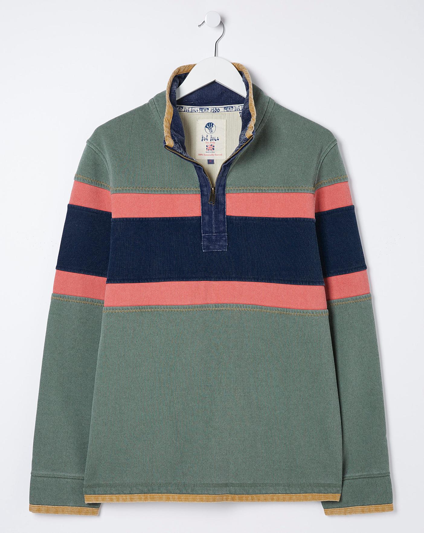 FatFace Airlie Chest Stripe Sweat