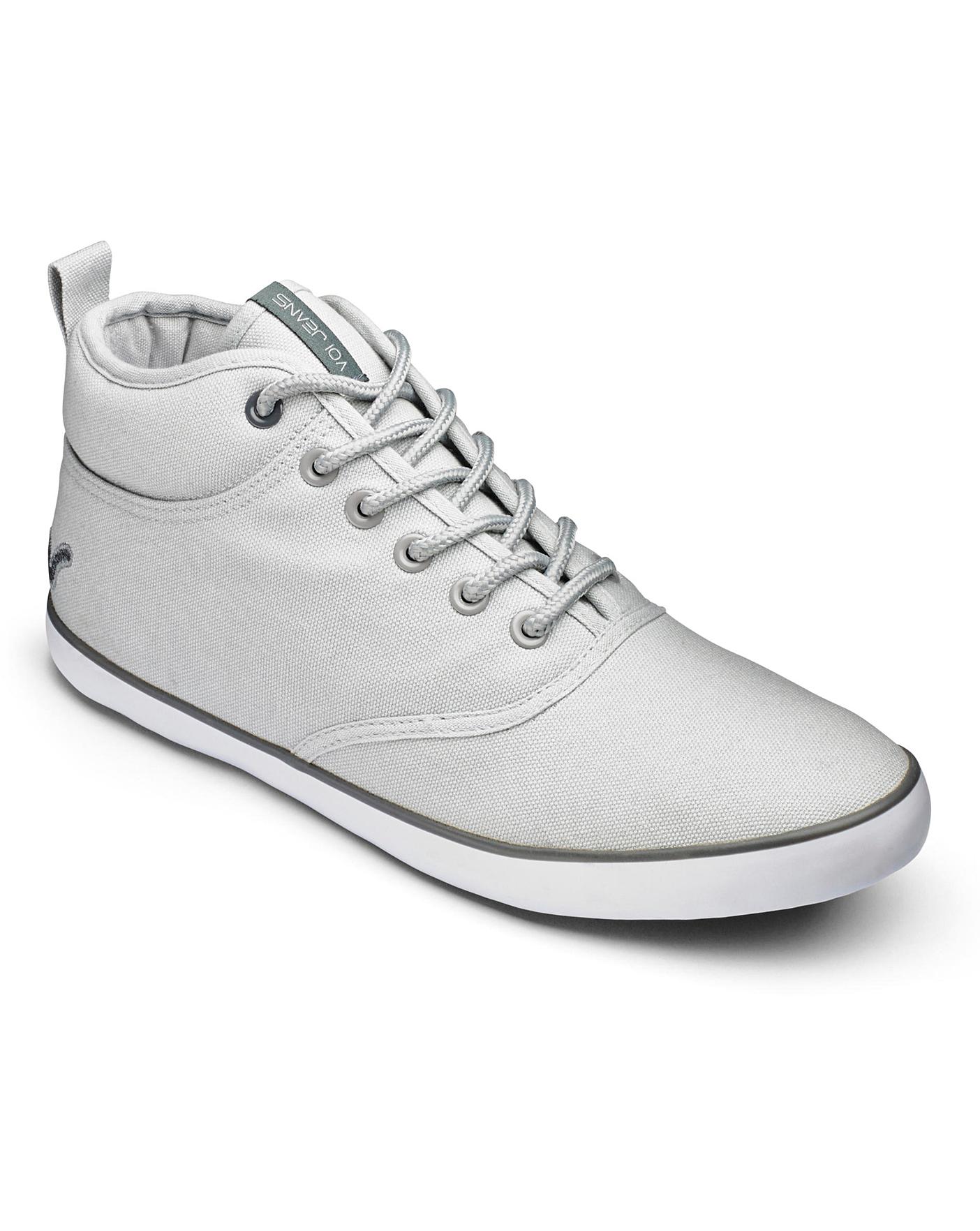 JACAMO HI TOPS UK 9 WHITE