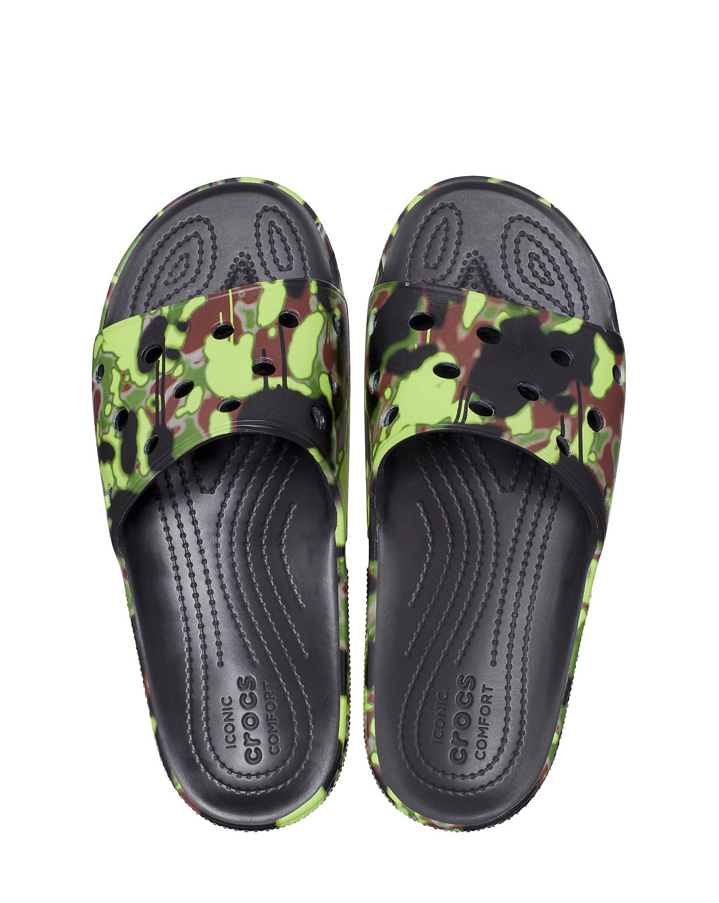 Crocs sales camo slides