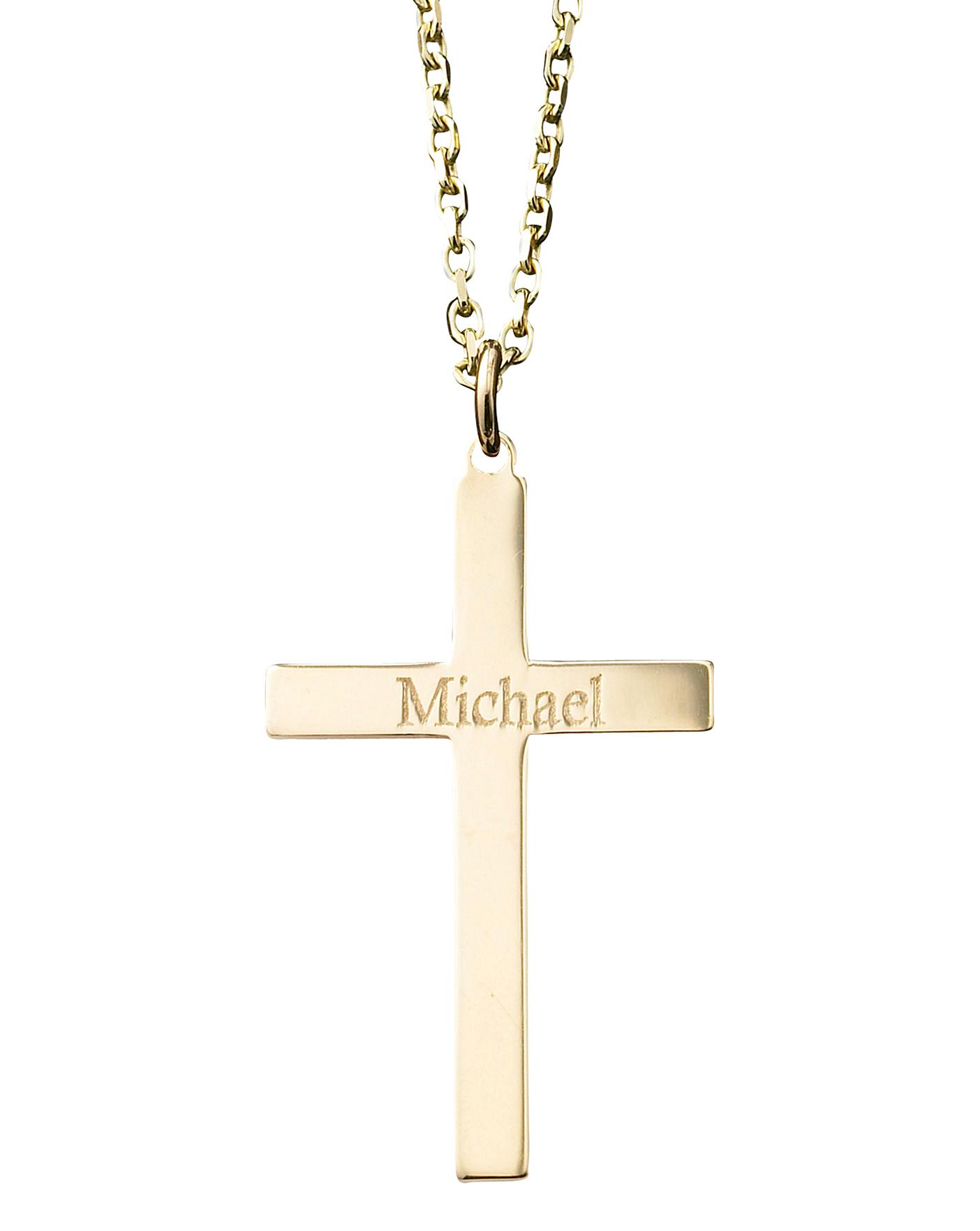 9 carat gold cross