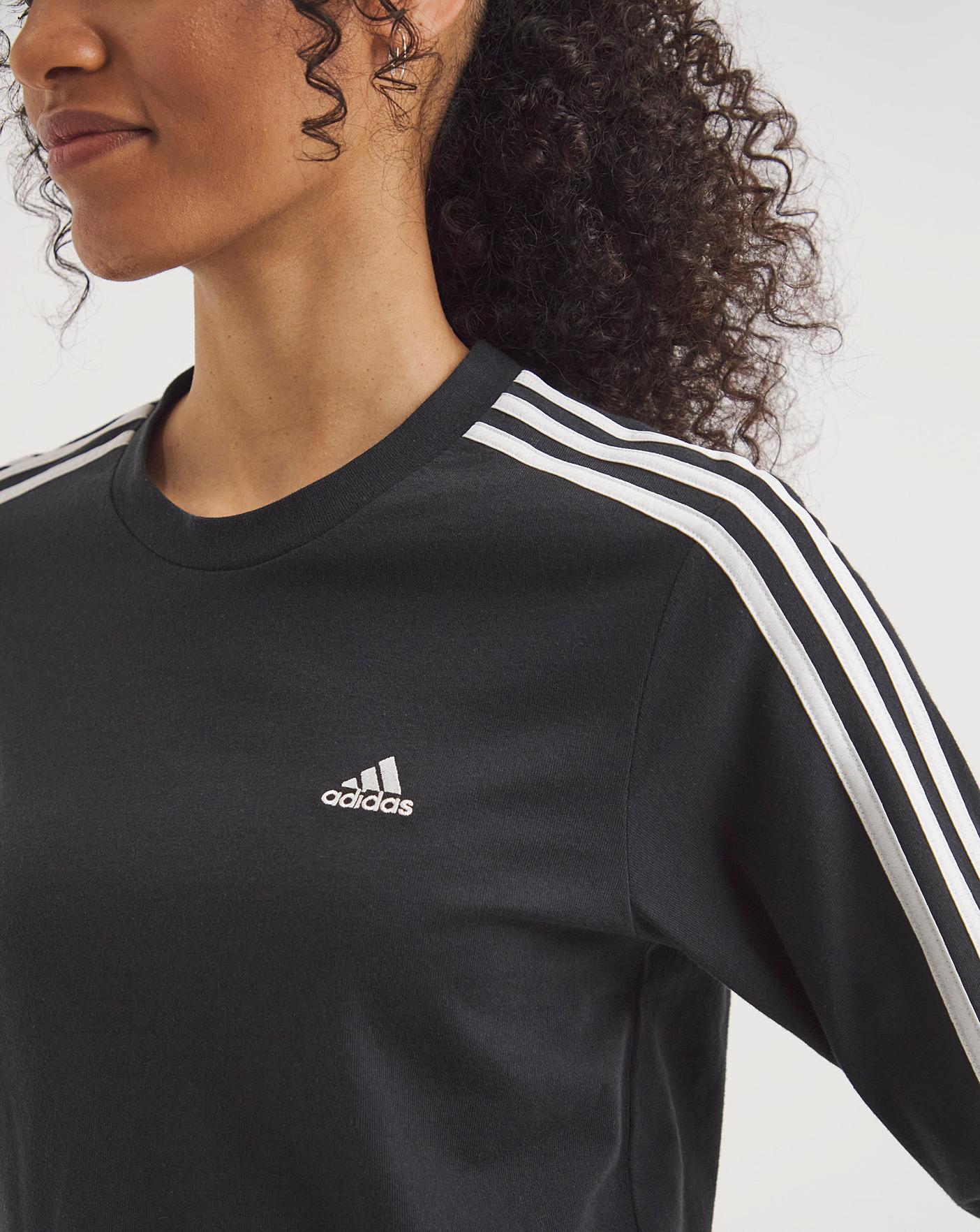 adidas long sleeve 3 stripes