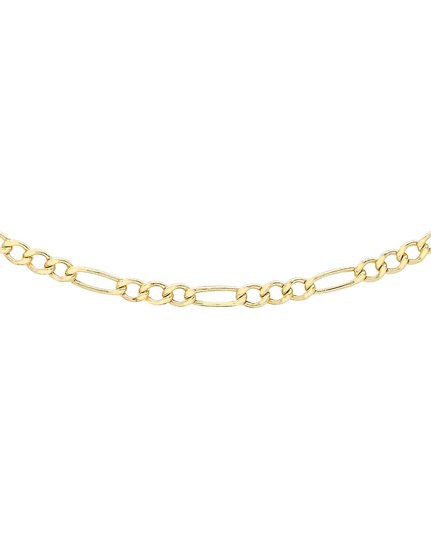 9 Carat Gold Figaro Chain | Fashion World