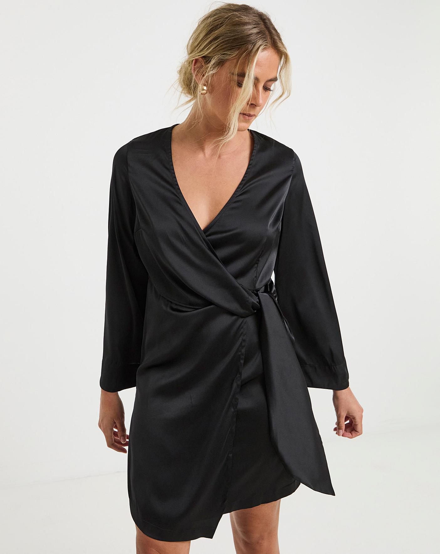 strapless open back dress Spaghetti Strap Satin Dress