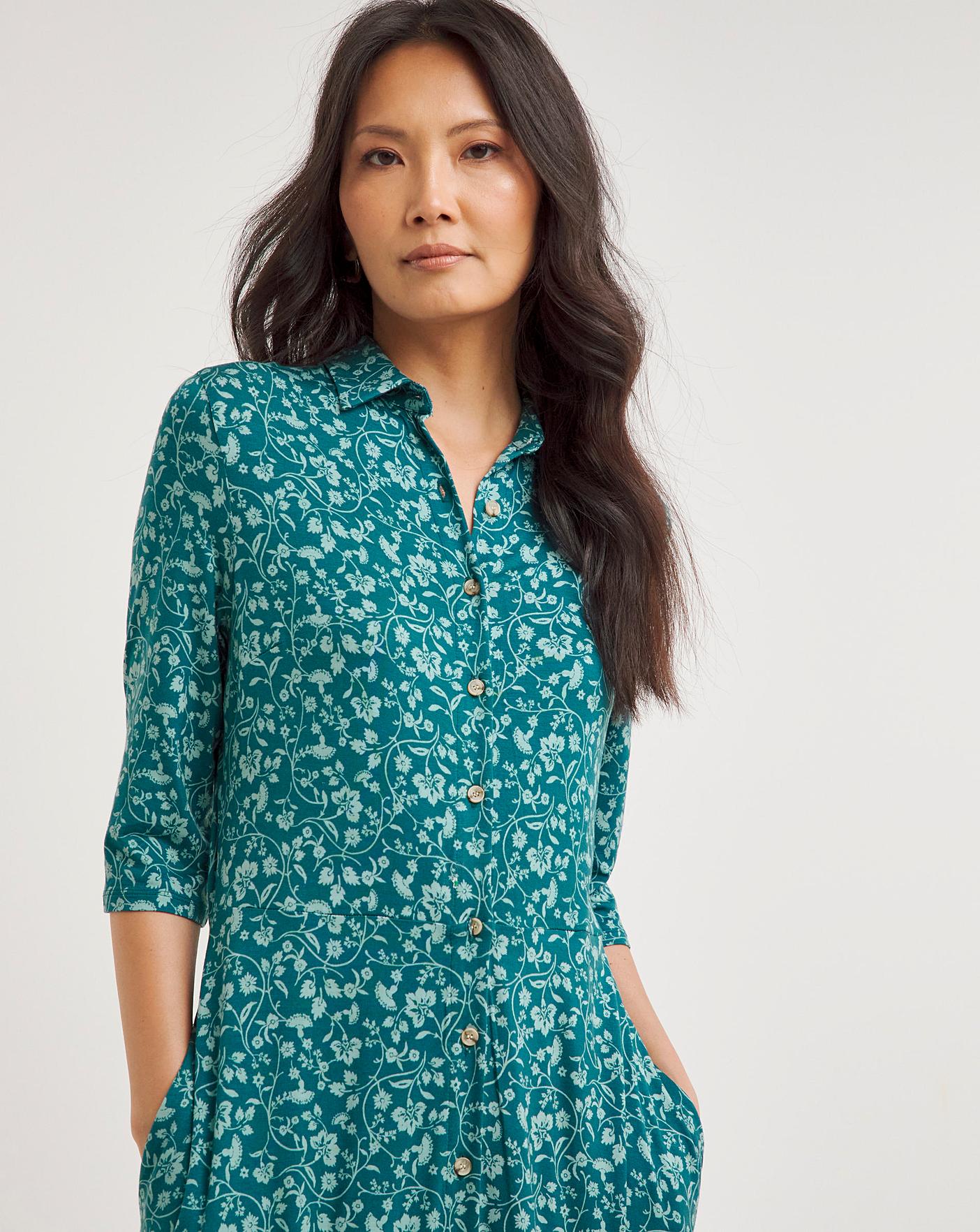 Julipa Jersey Shirt Dress J D Williams