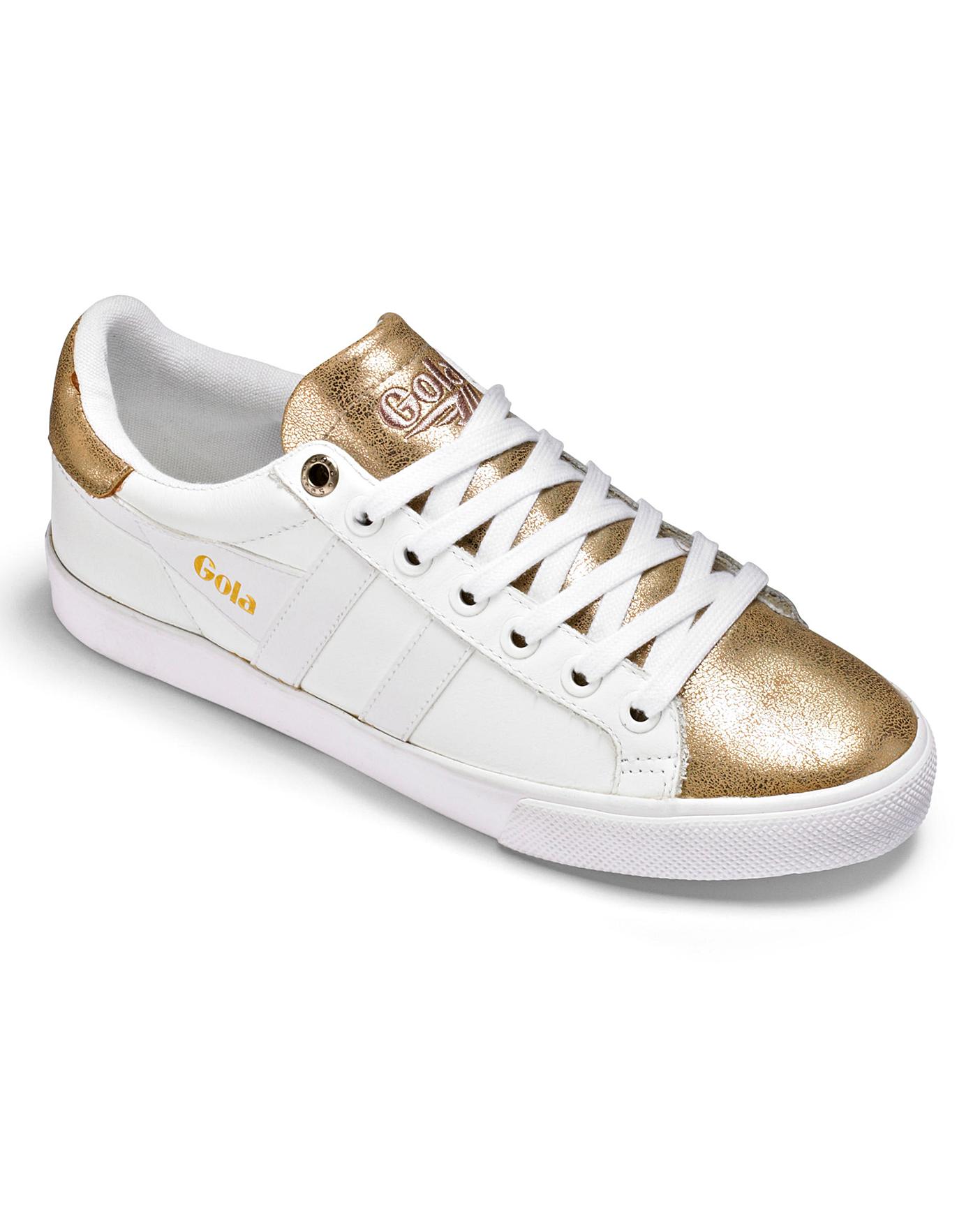 gola silver trainers