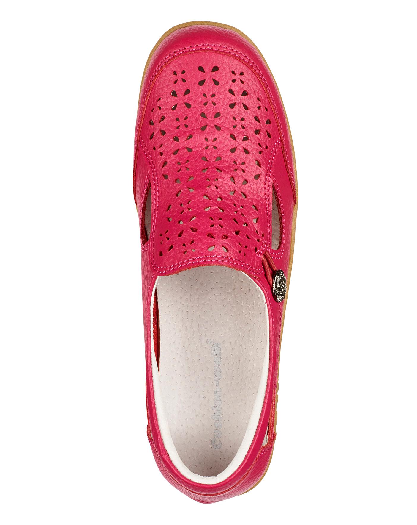 Cushion Walk Slip On Shoes D Fit Crazy Clearance