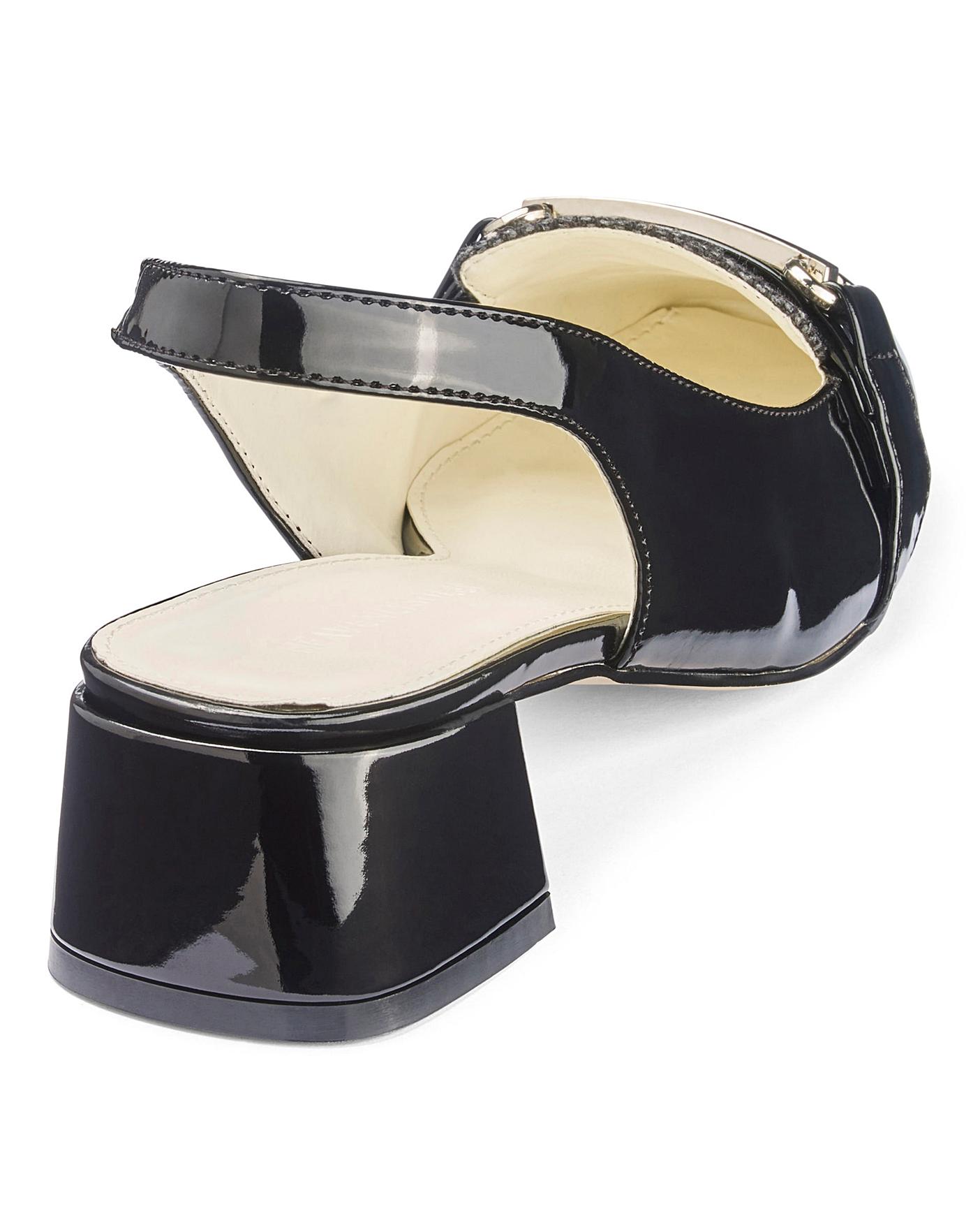 Heavenly Soles Slingback Shoes E Fit J D Williams