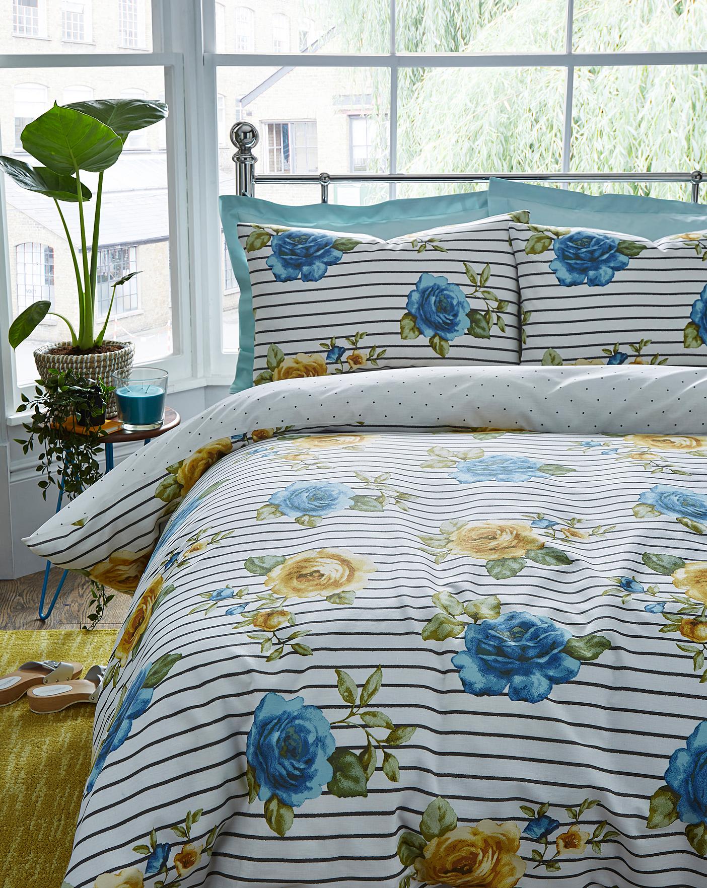 Renee Lemon Duvet Cover Set Oxendales