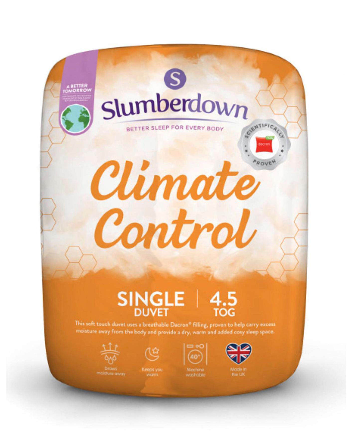 Slumberdown Climate Control Duvet J D Williams
