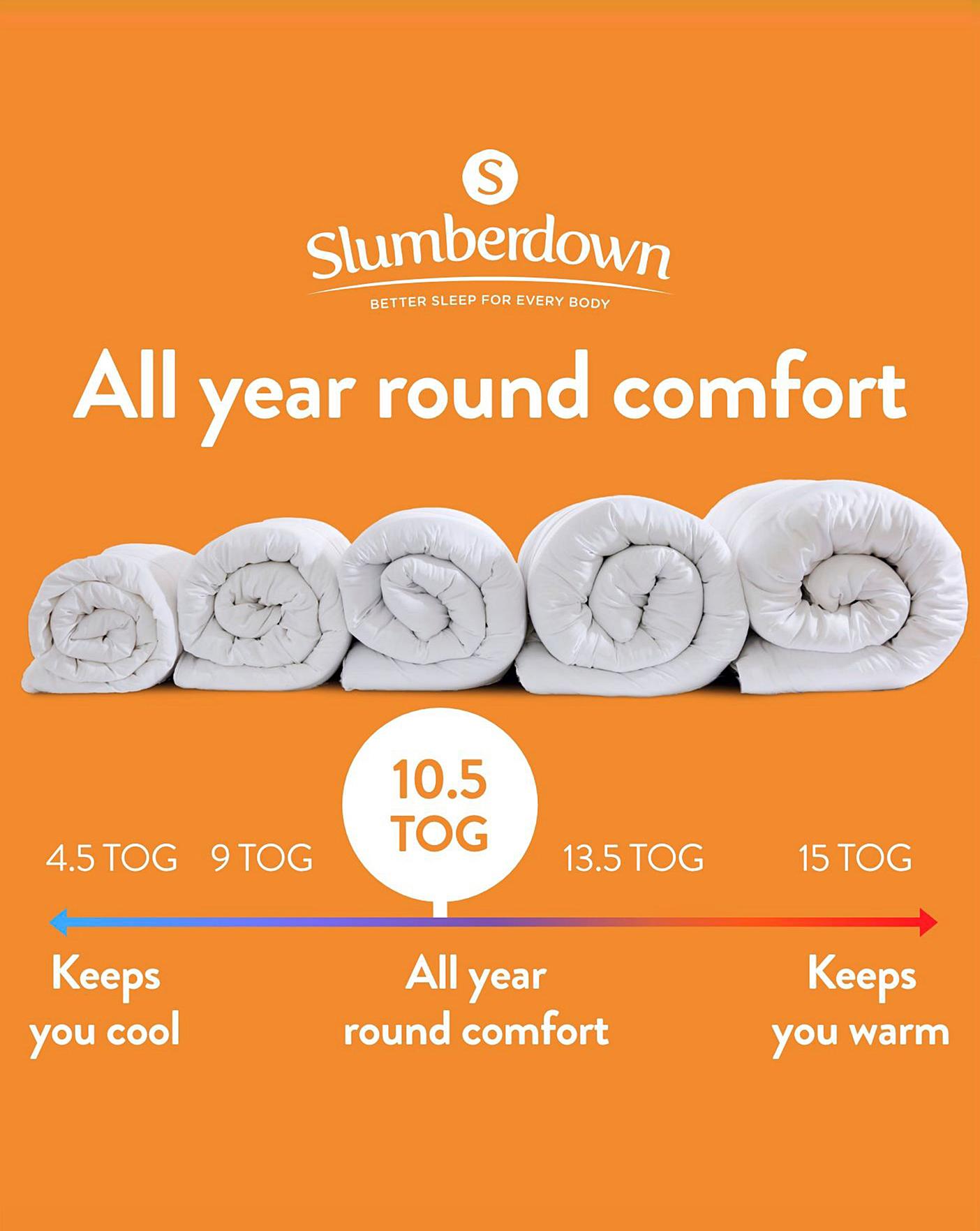 Slumberdown Climate Control Duvet J D Williams