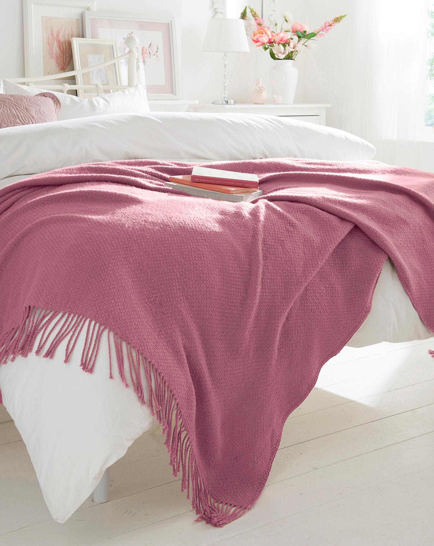Soft Touch Woven Blanket House of Bath