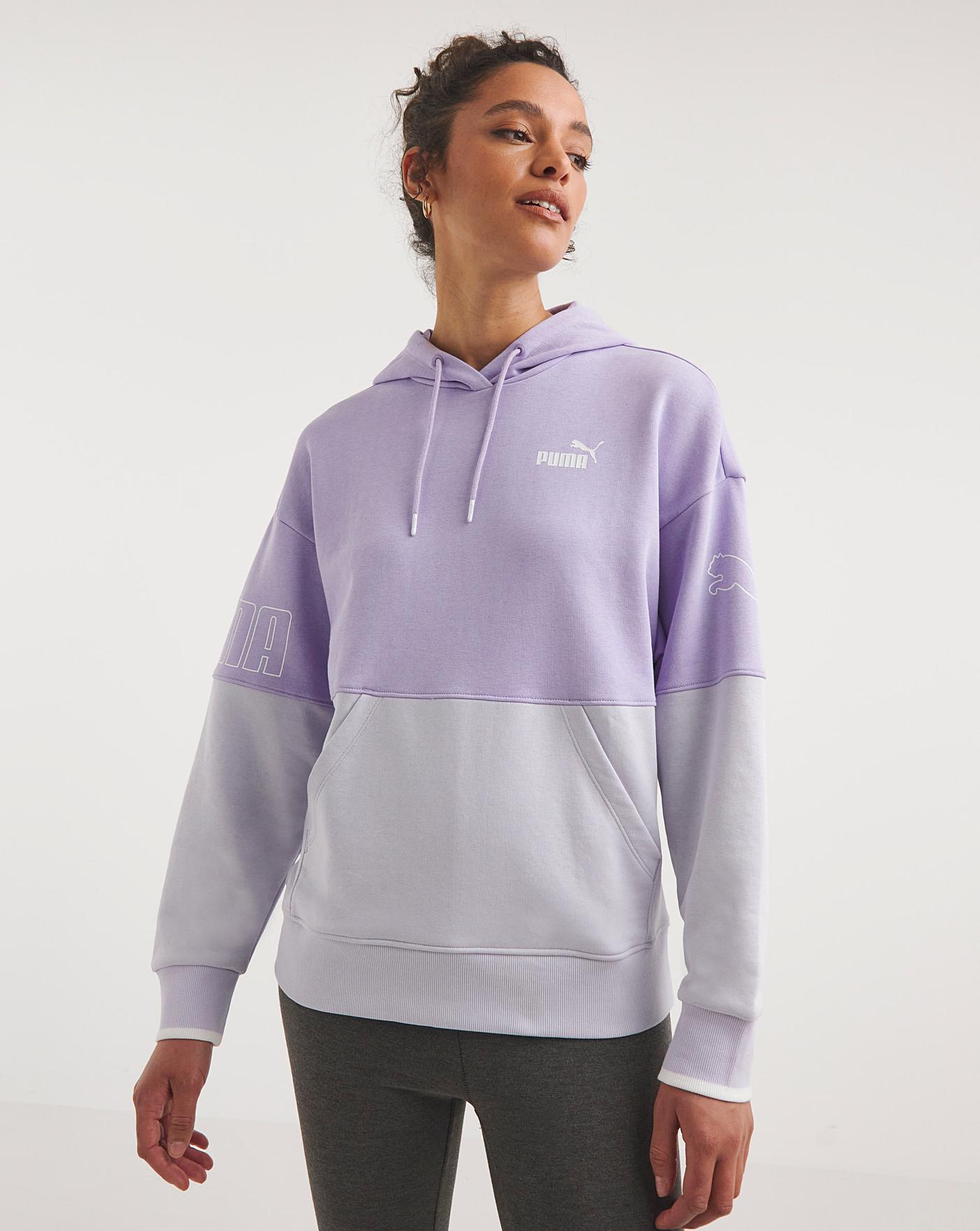 Light purple shop puma hoodie