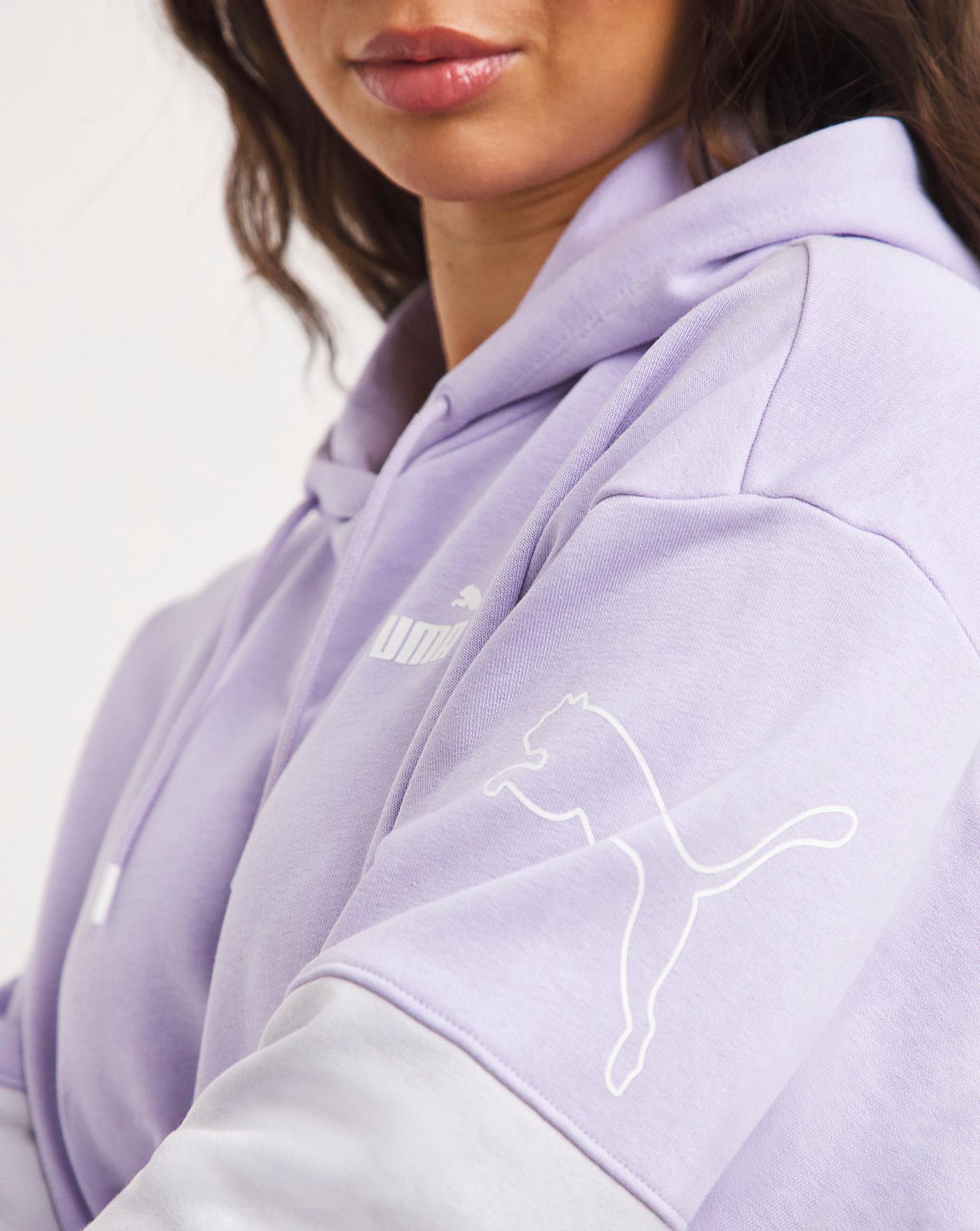 Light purple clearance puma hoodie