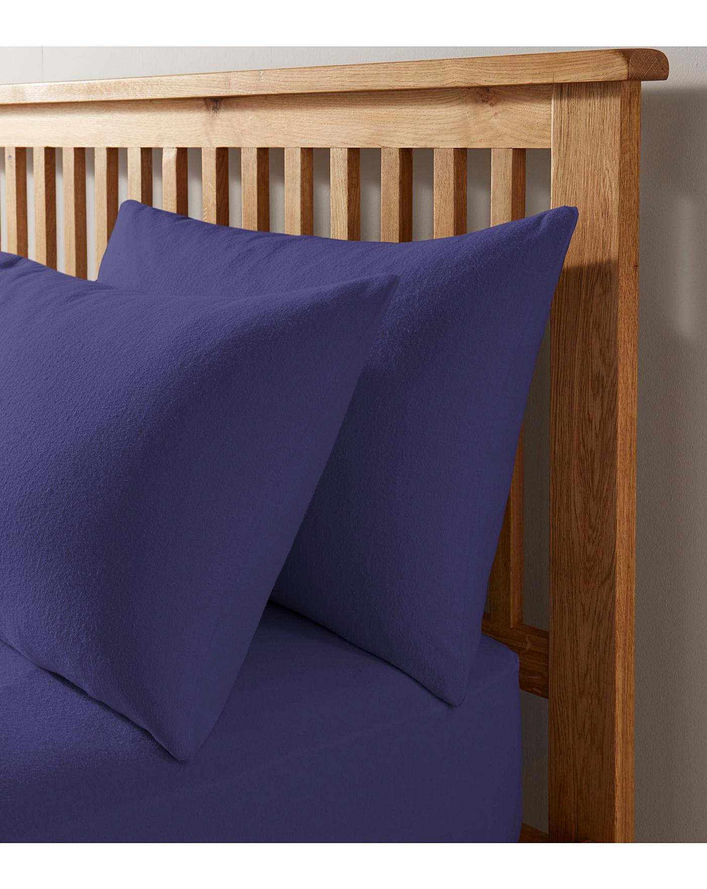 Supersoft Brushed Cotton Pillow Cases Oxendales