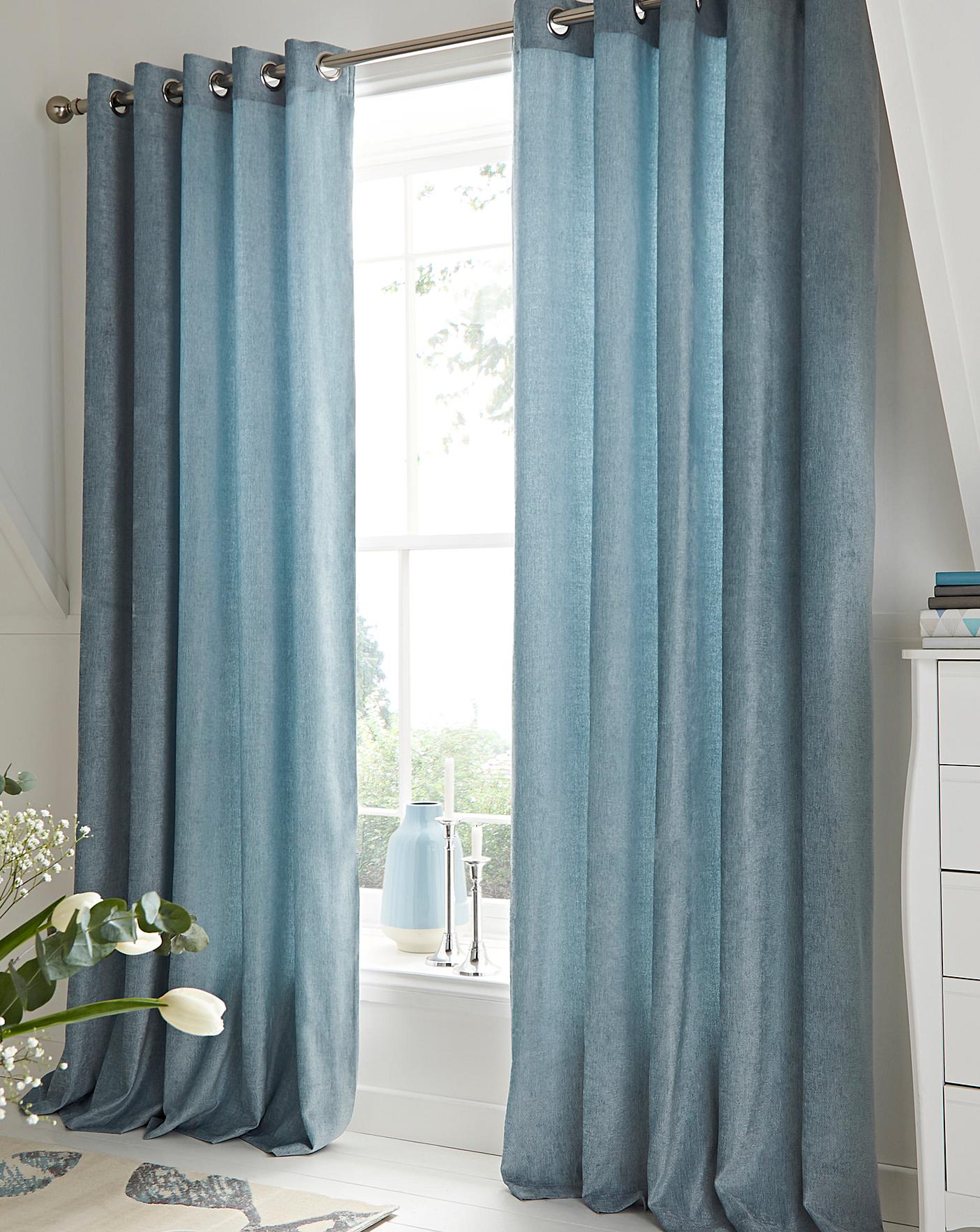 chenille curtains