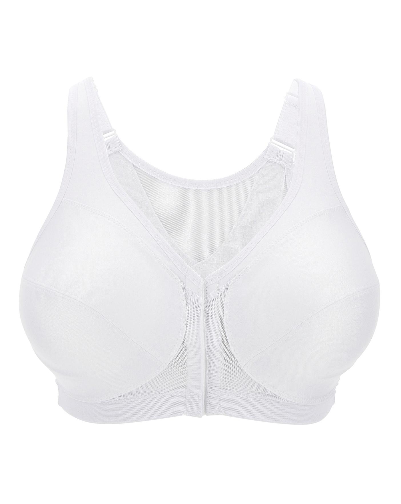 Glamorise Back Support F/Fastening Bra | Oxendales