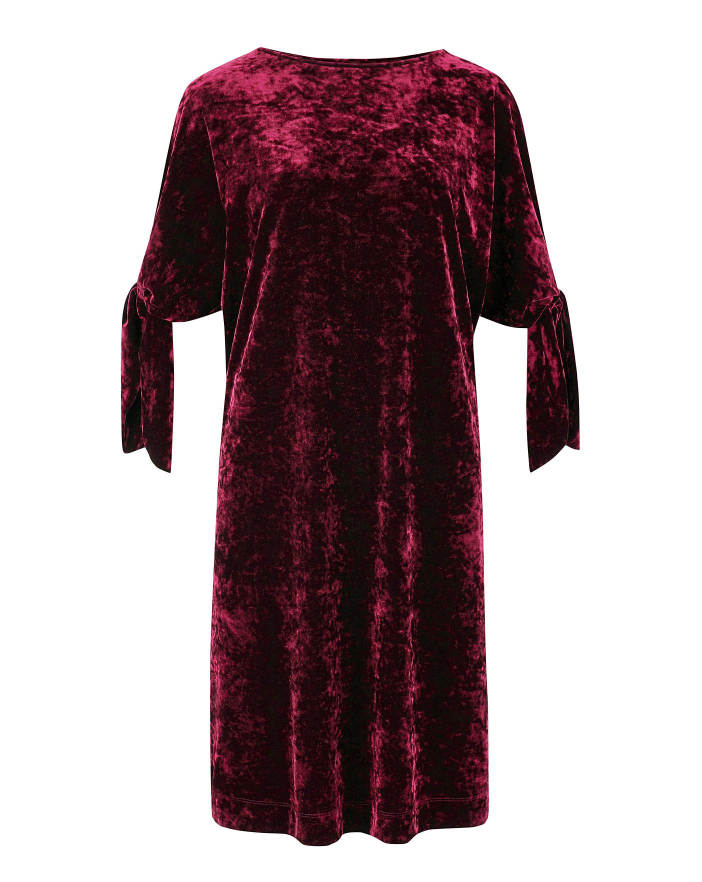 jd williams velvet dresses