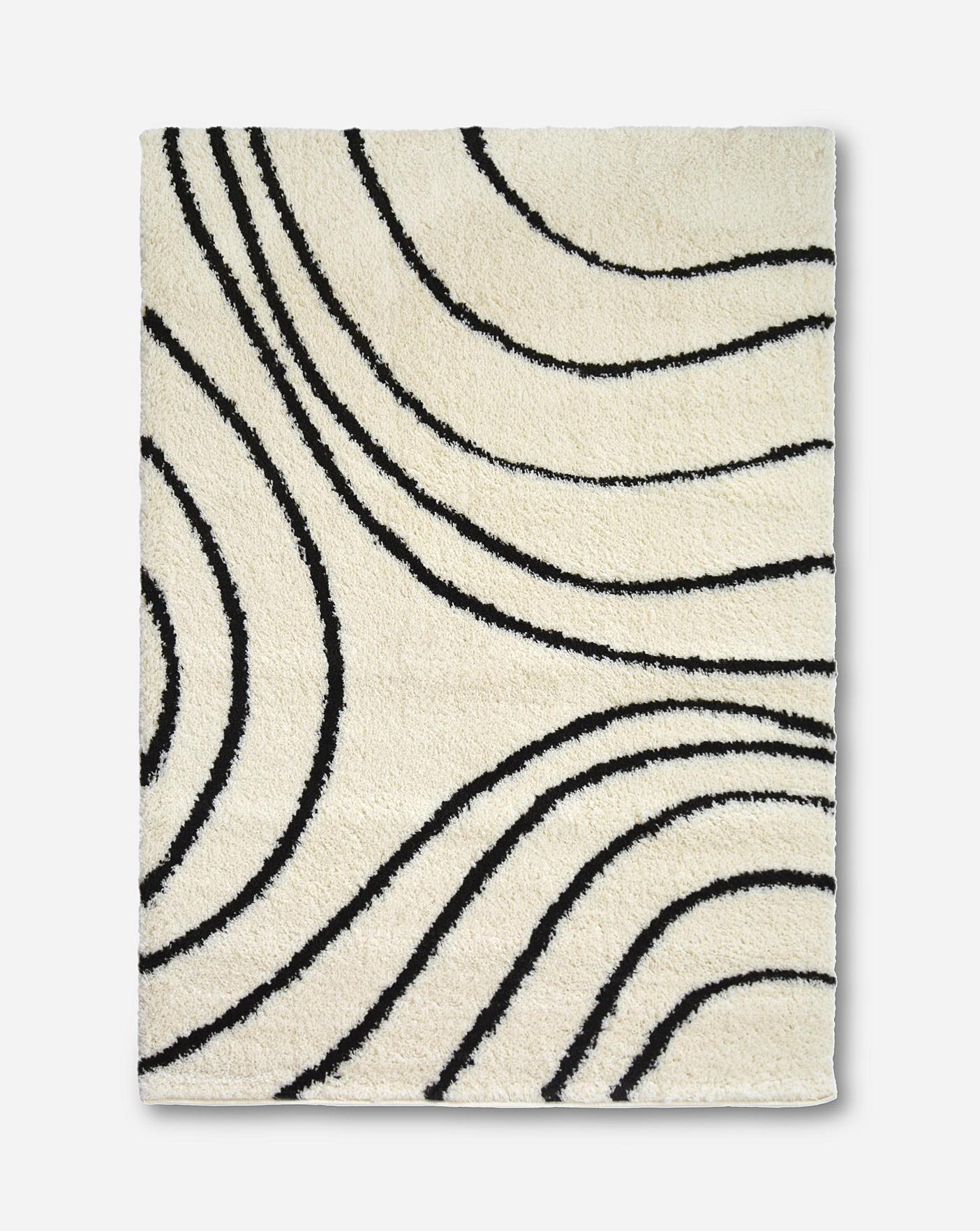 Snug Shaggy Cozy Wave Rug | Oxendales