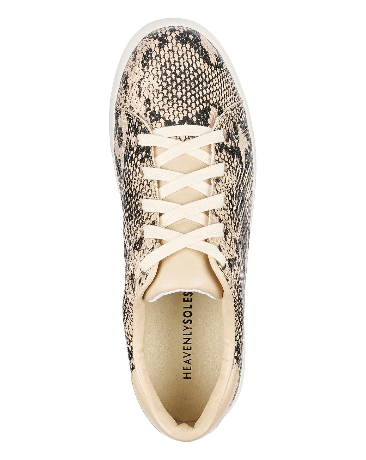 Heavenly Soles Lace Up Shoes E Fit Simply Be