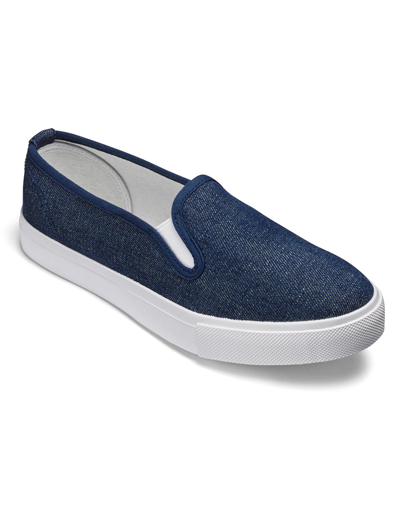 canvas slip on shoes