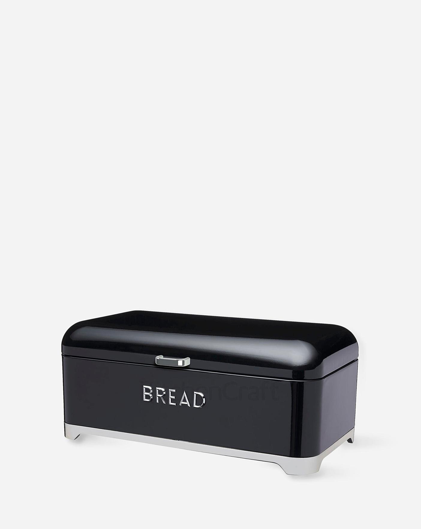 Lovello Bread Bin Black Oxendales