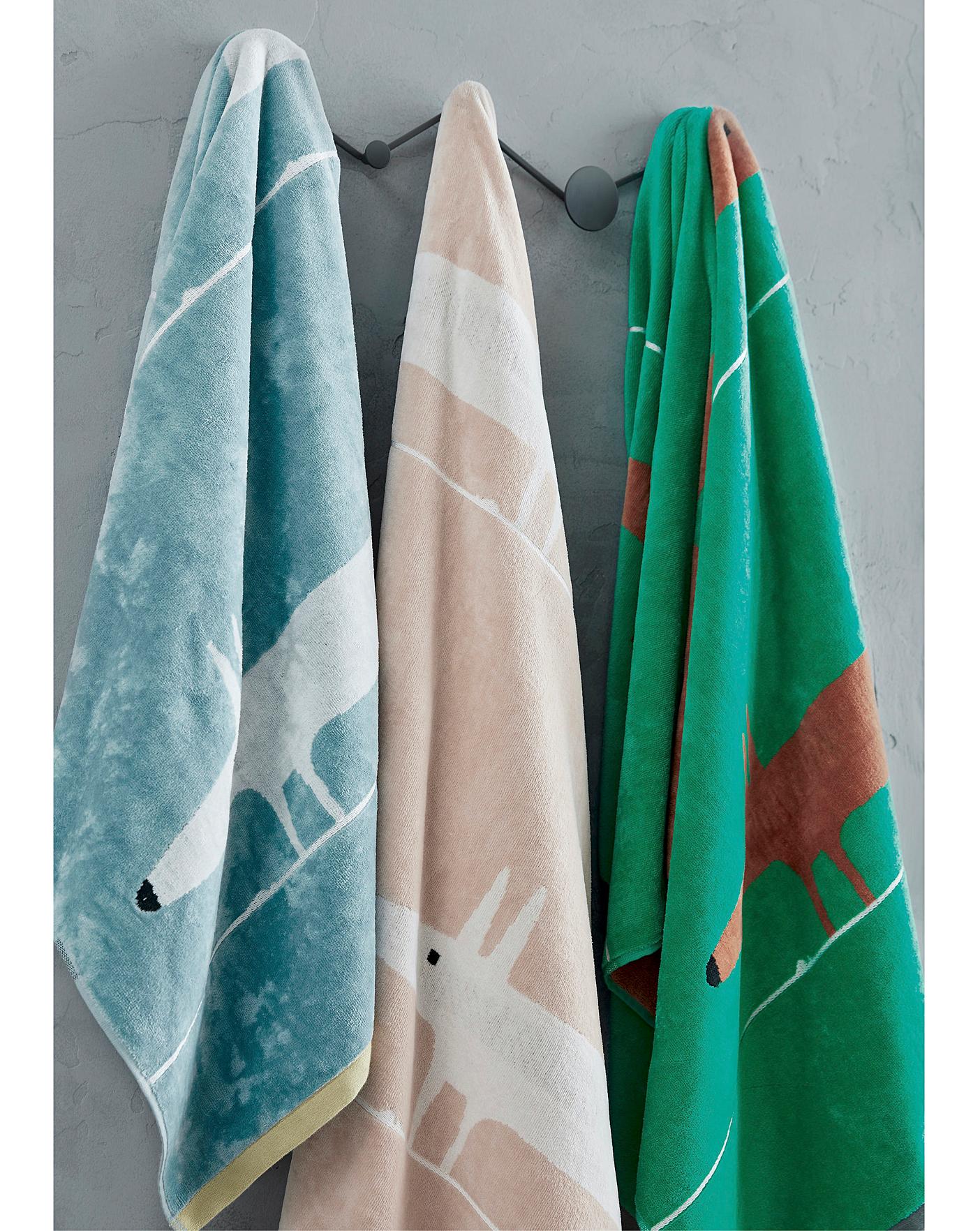 Scion Mr Fox Cotton Towels | Marisota