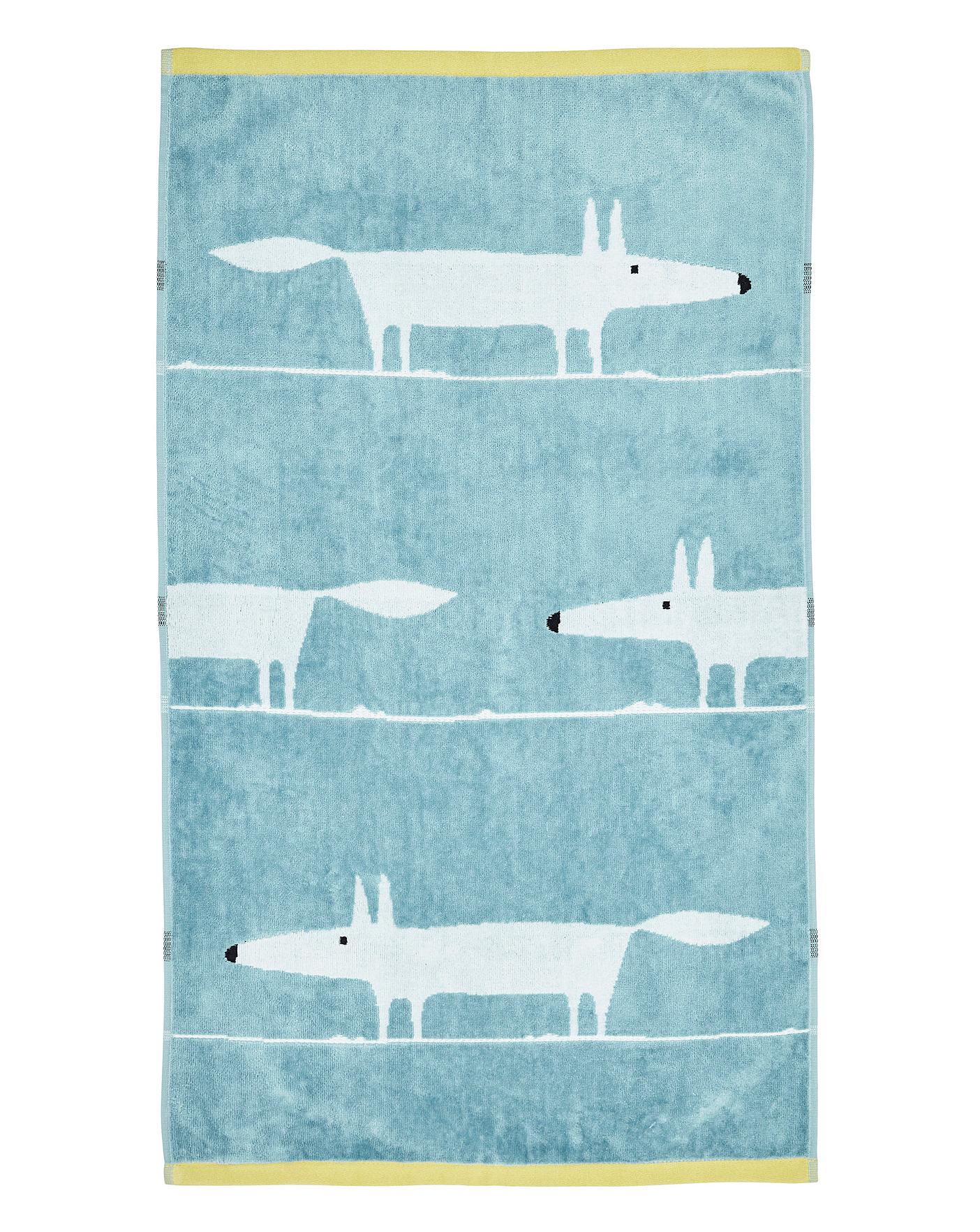 Scion Mr Fox Cotton Towels | Marisota