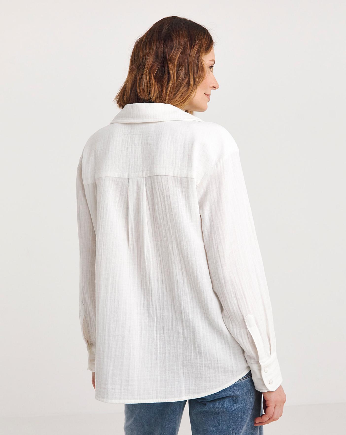 Cheesecloth Shirt | J D Williams