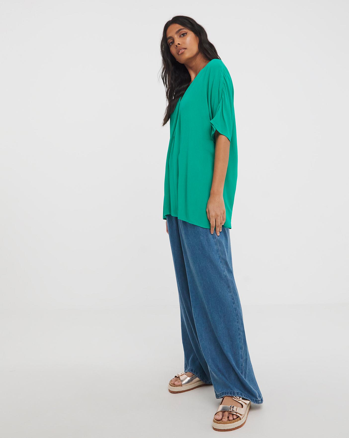 Crinkle Tunic Top | Marisota