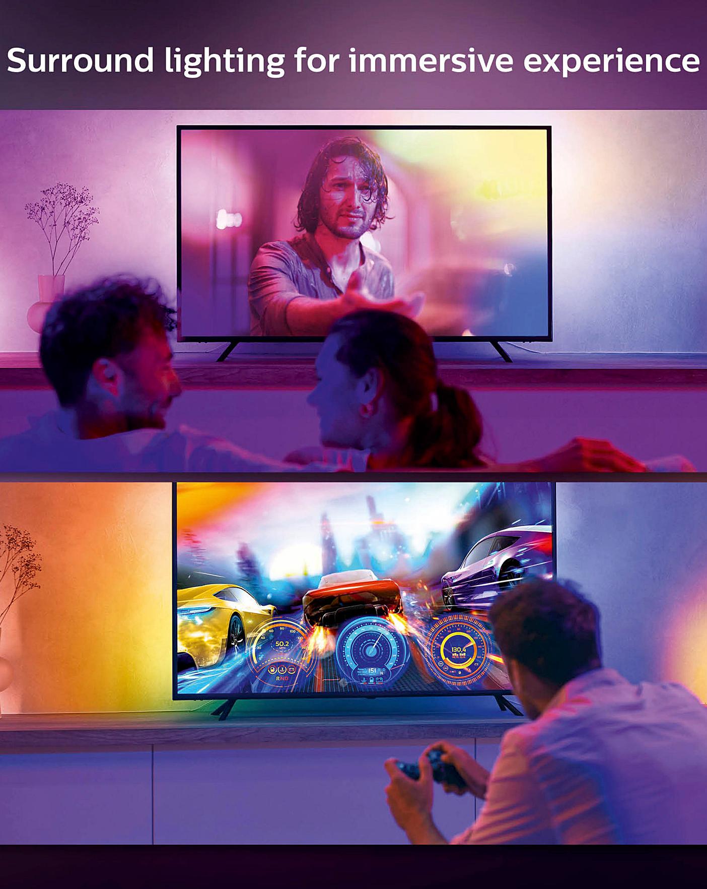 Hue light deals behind tv