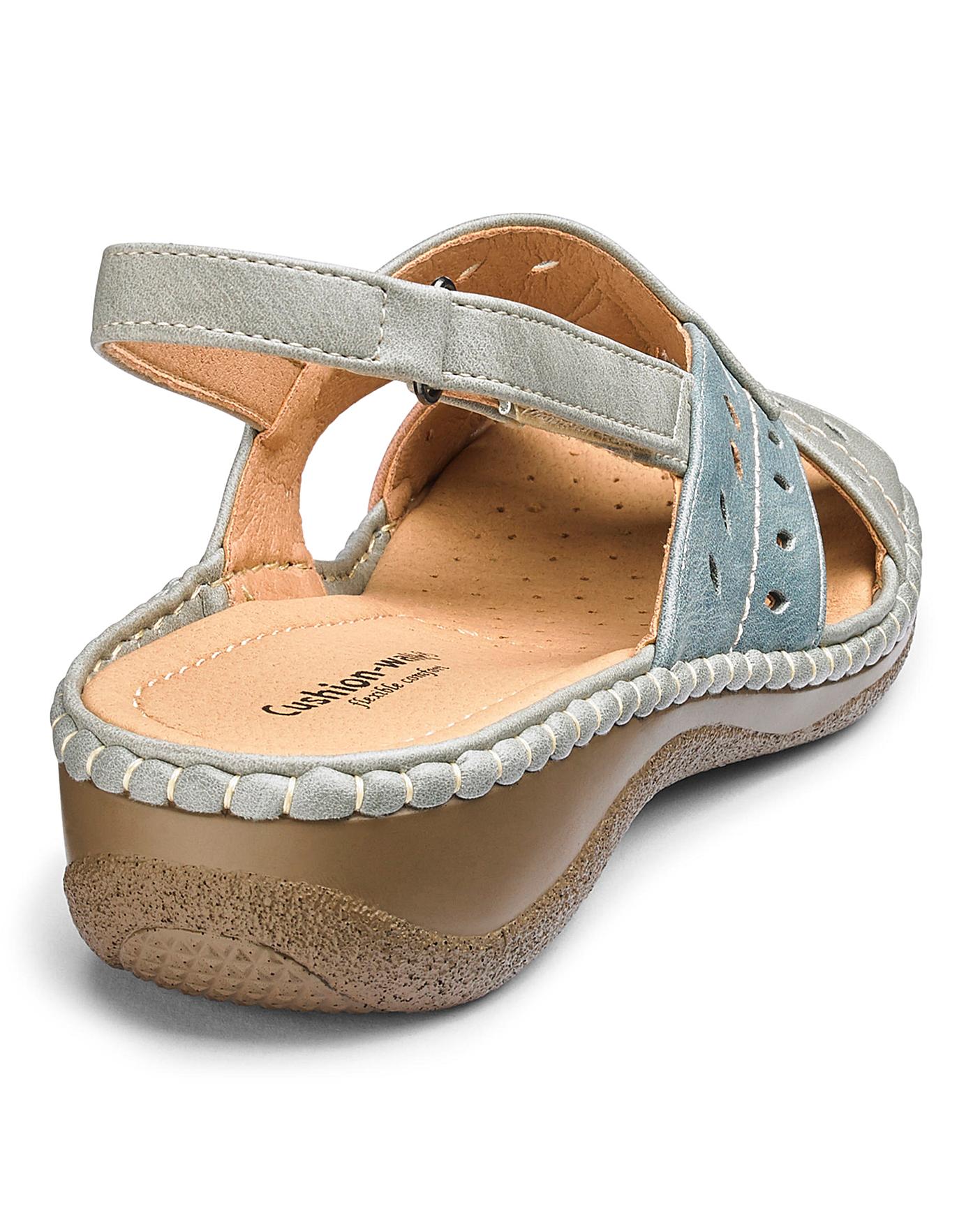 Cushion Walk Comfort Sandals E Fit | Crazy Clearance