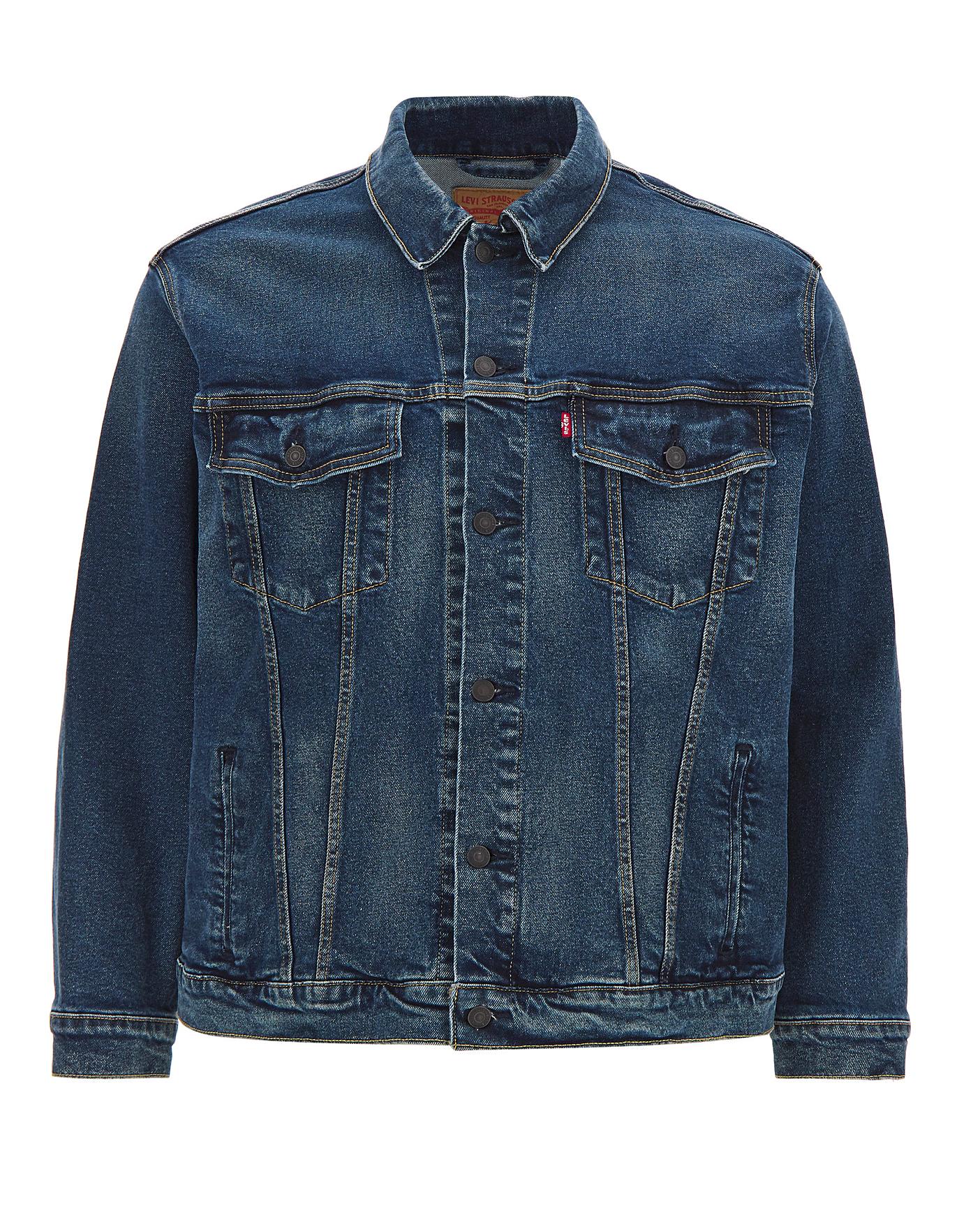 levi's trucker jacket tall