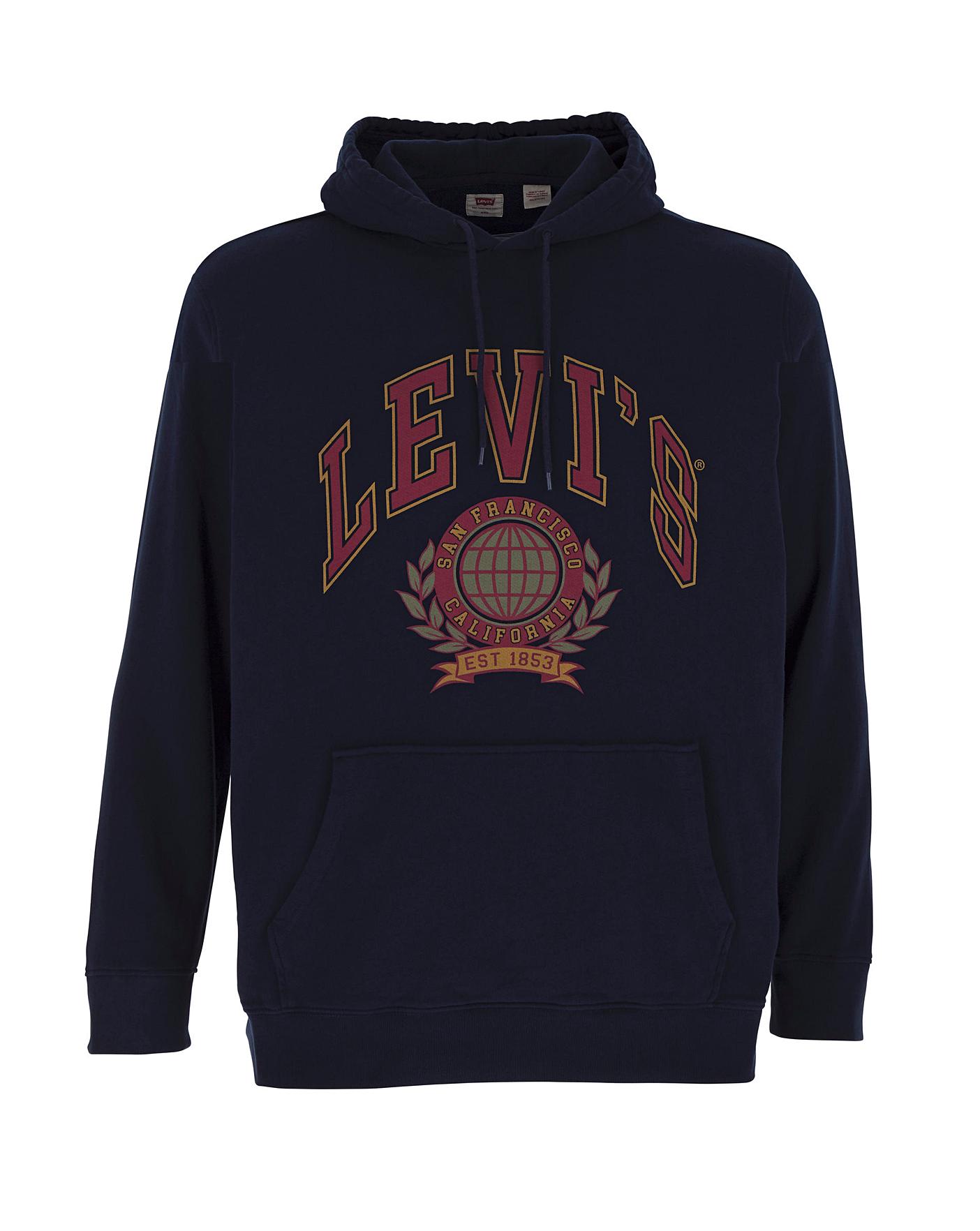 levis graphic big sleeve sweatshirt