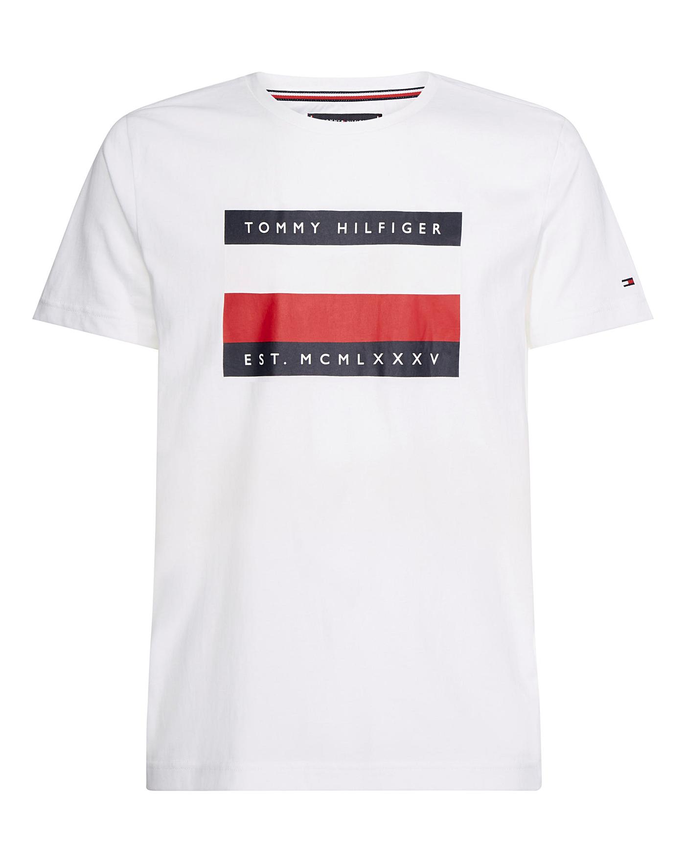 tommy stripe tee