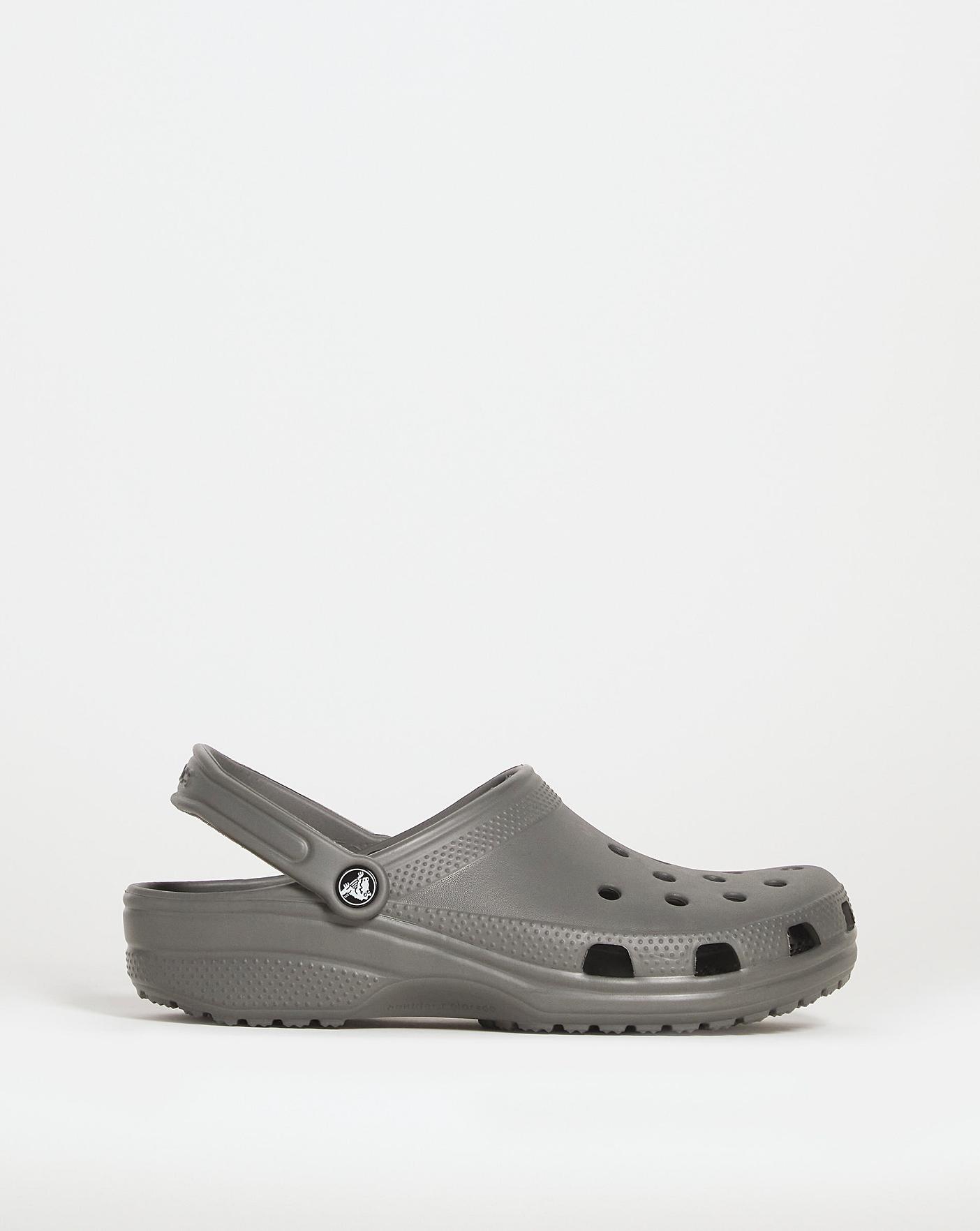 Womens discount grey crocs