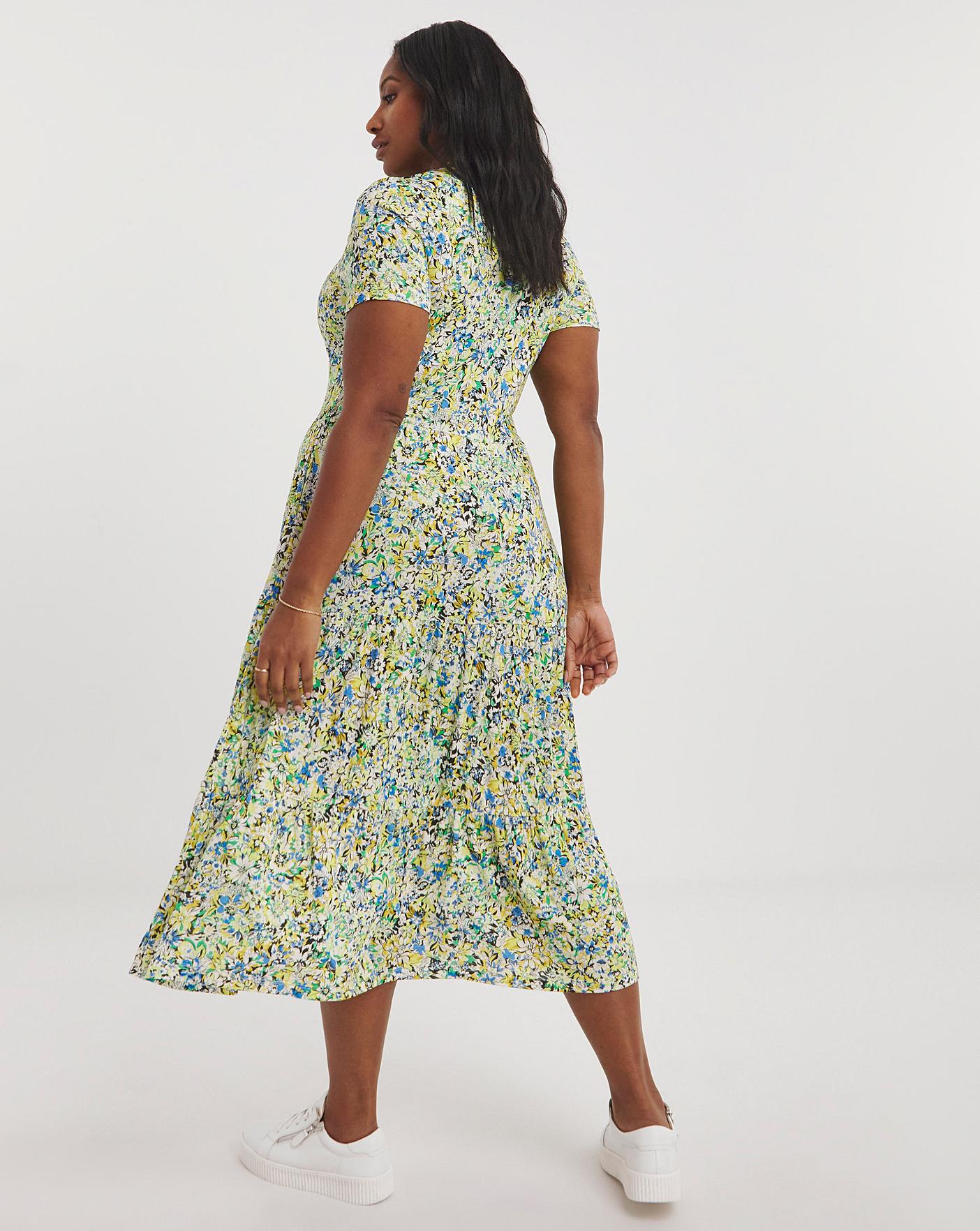 Joe Browns Tiered Jersey Midaxi Dress | J D Williams